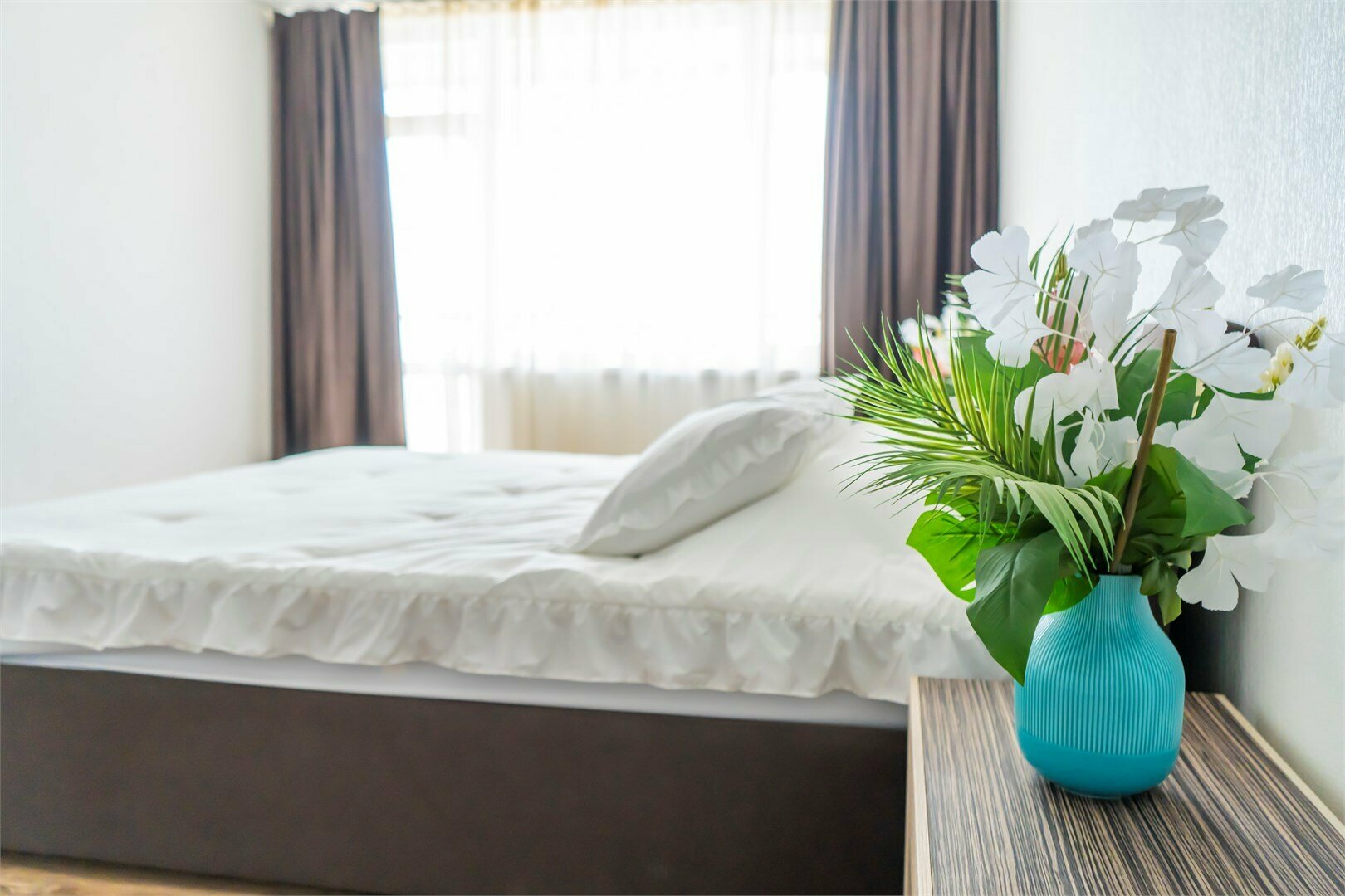 Трехкомнатные апартаменты на 6-7 гостей с тремя балконами и видом на  море (крпус Б)