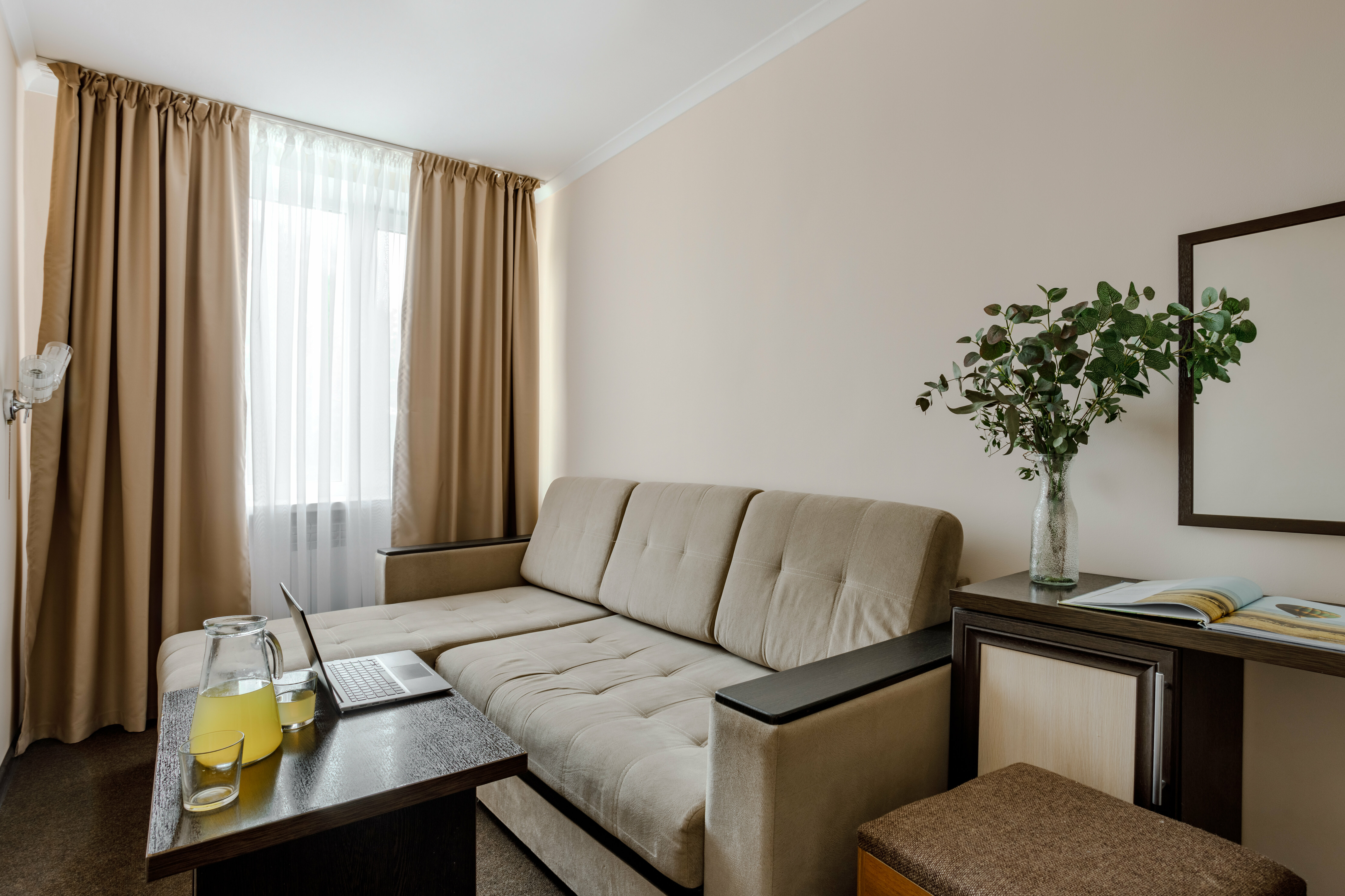 Двухкомнатный двухместный с дополнительным местом "Улучшенной комфортности" без лоджии