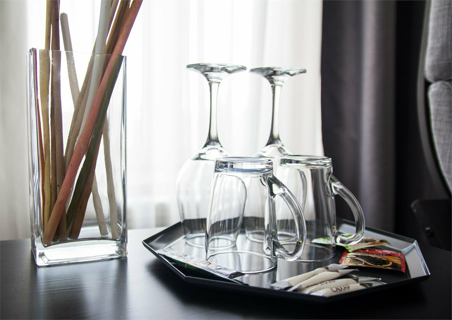 Двухместный номер стандарт с двухспальной кроватью и балконом