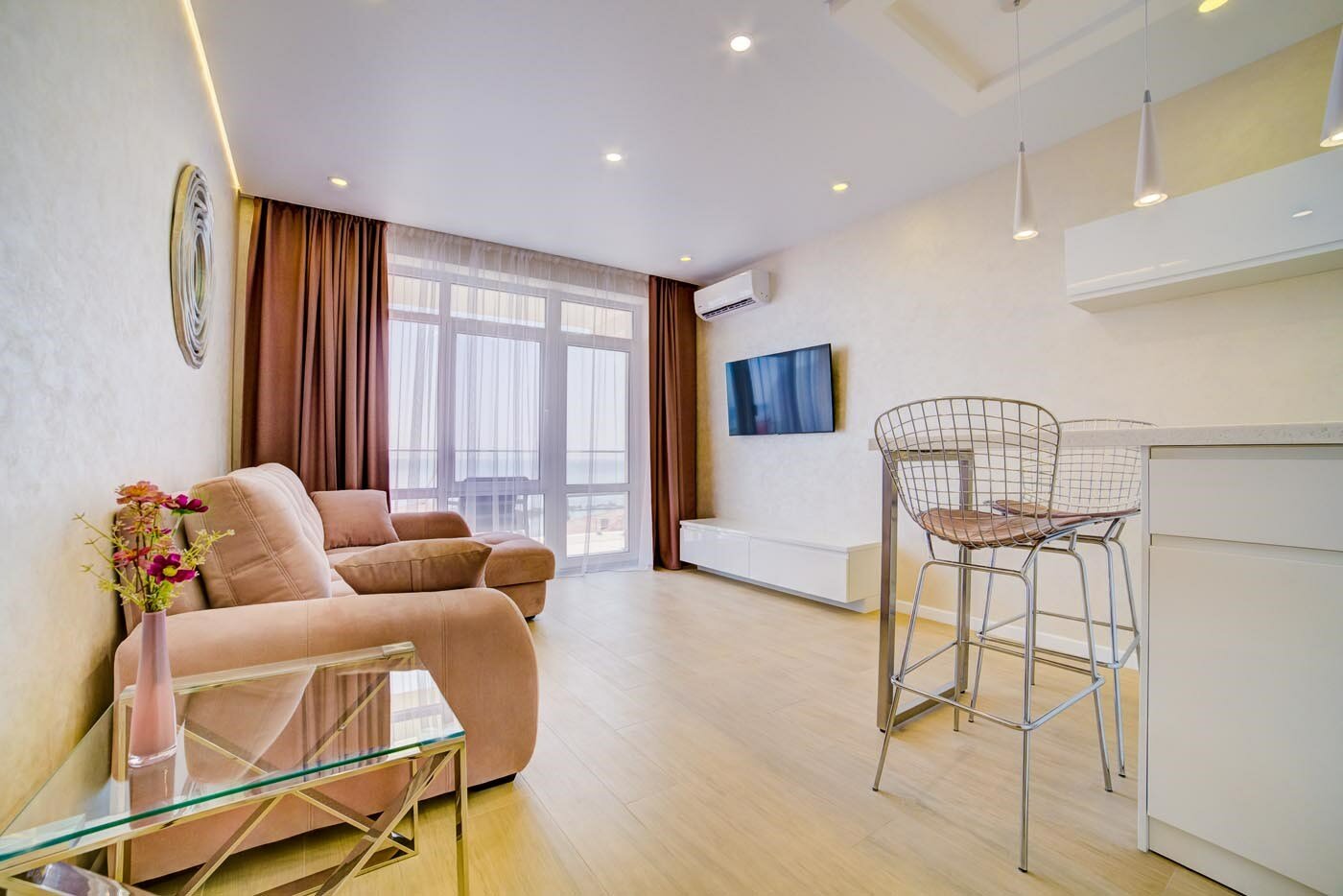 двухкомнатный номер с видом на море