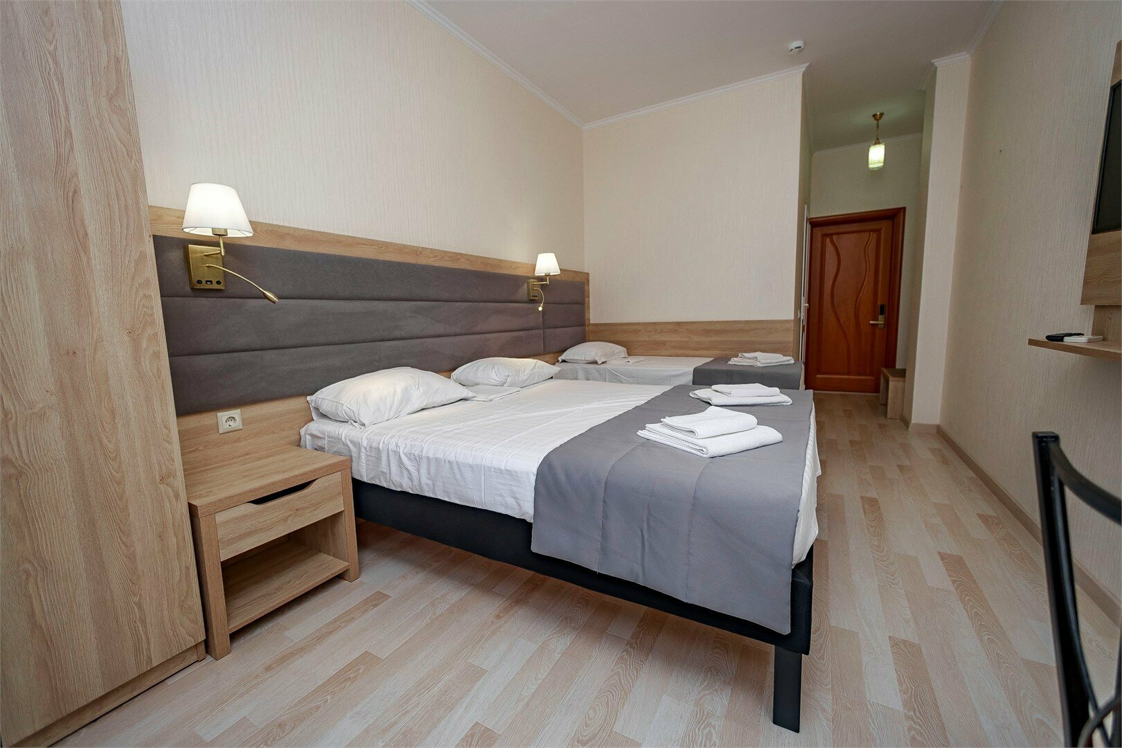 Трехместный комфорт с видом на парк