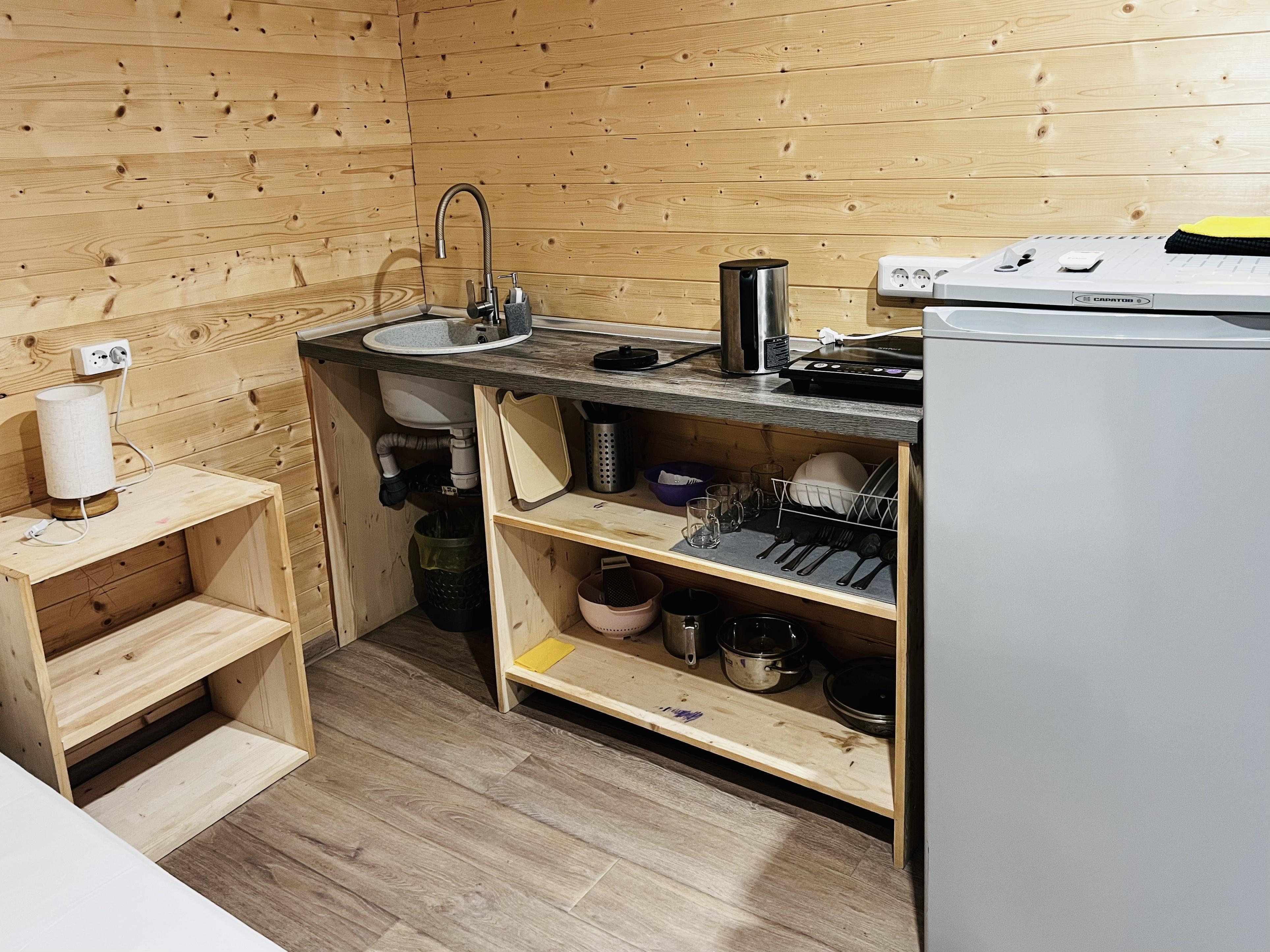 Четырехместные апартаменты с кухней "Стандарт"