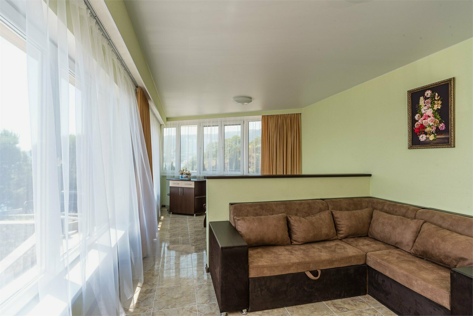 Апартаменты с 1 спальной