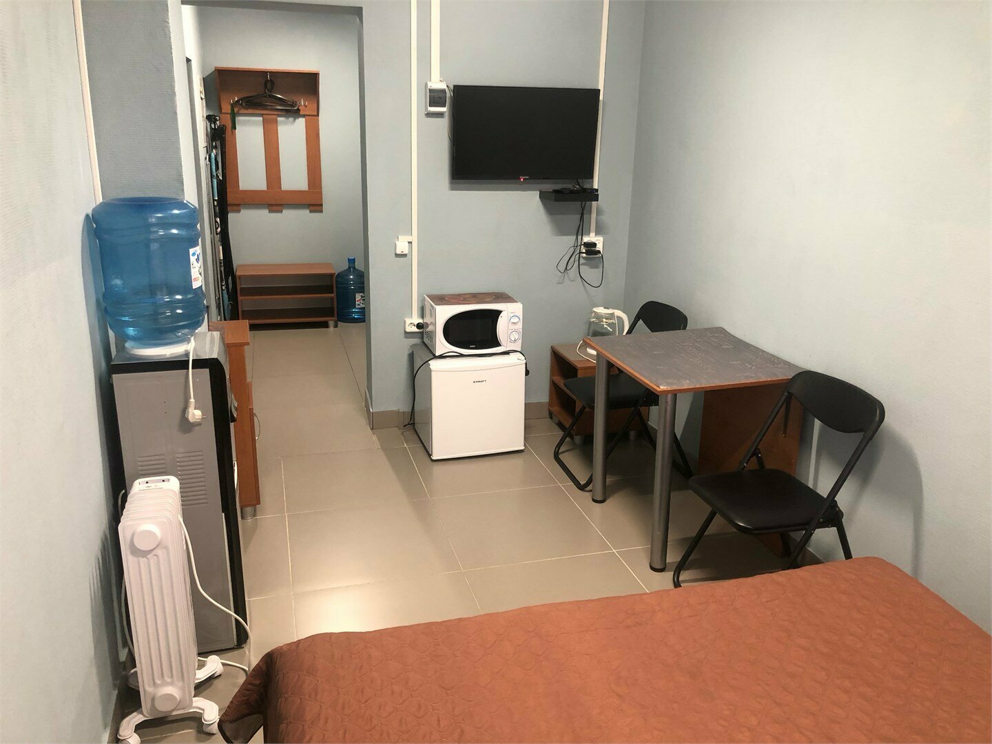 Номер стандарт улучшенный с 1 двуспальной кроватью