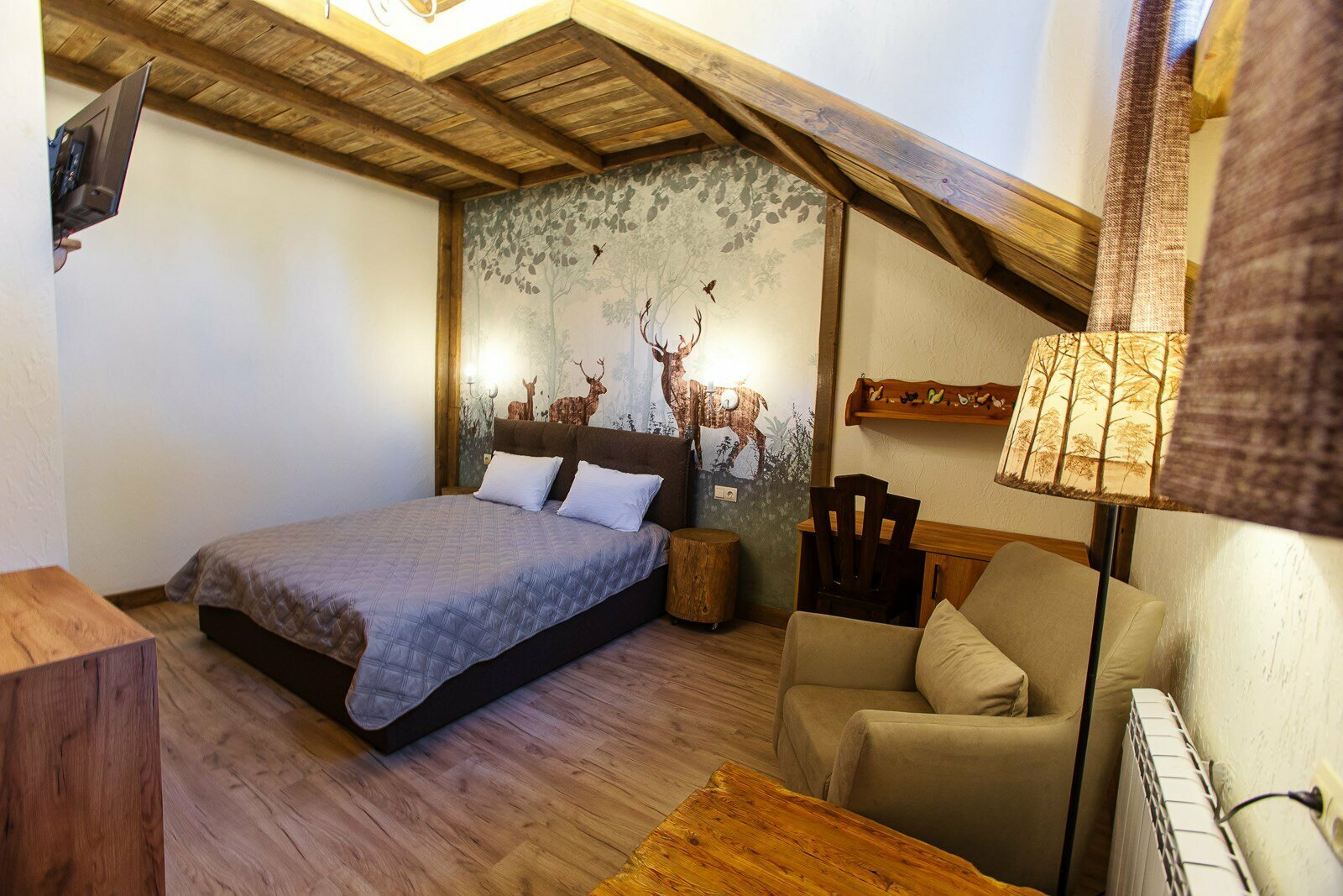 Двухместный номер с 2 отдельными кроватями и балконом