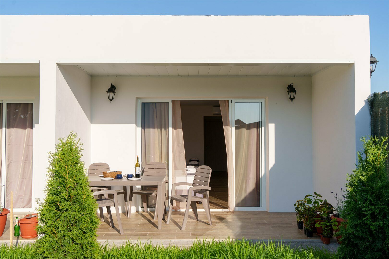 Семейный номер с террасой