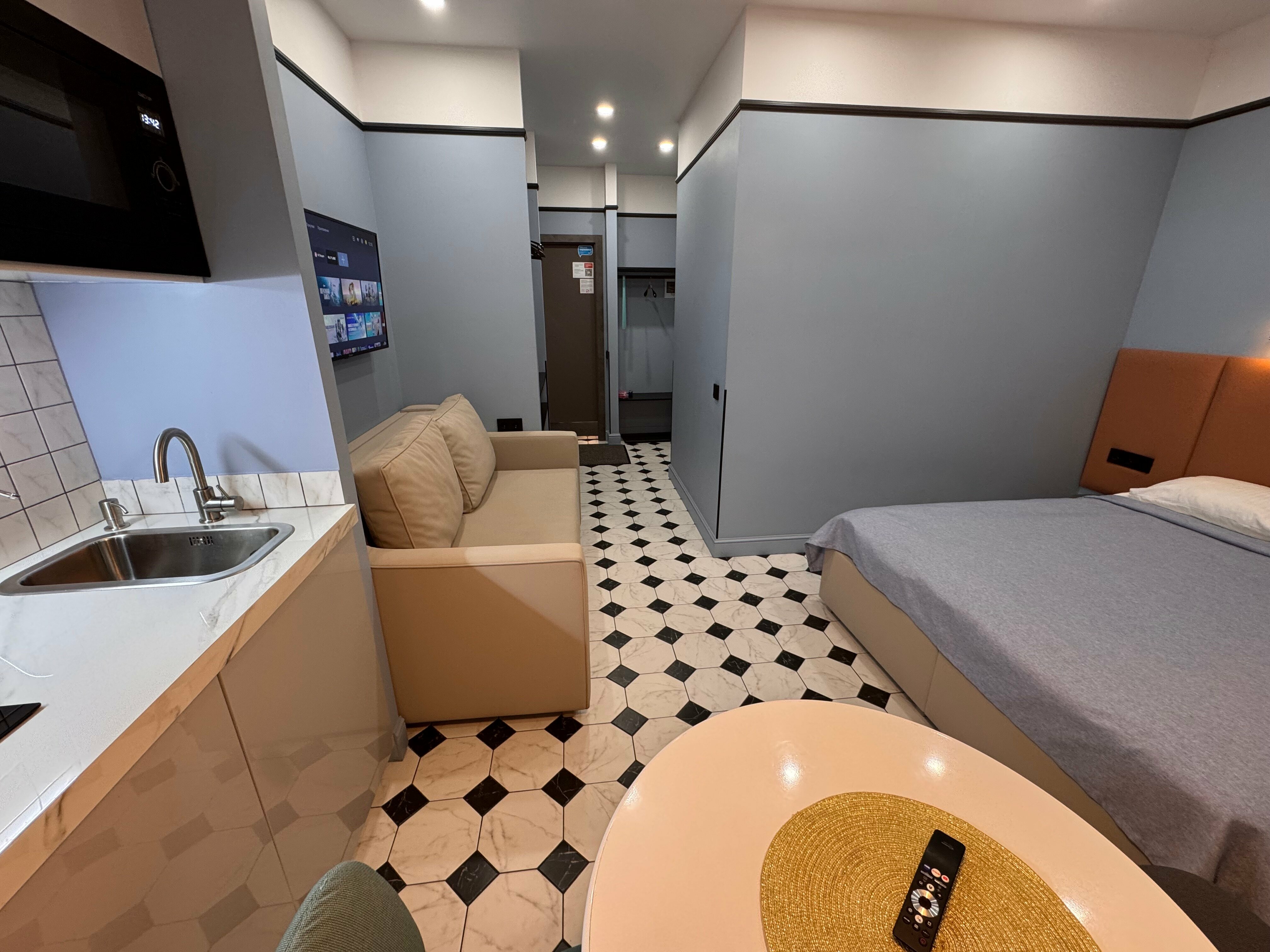 Апартаменты с 1 спальней