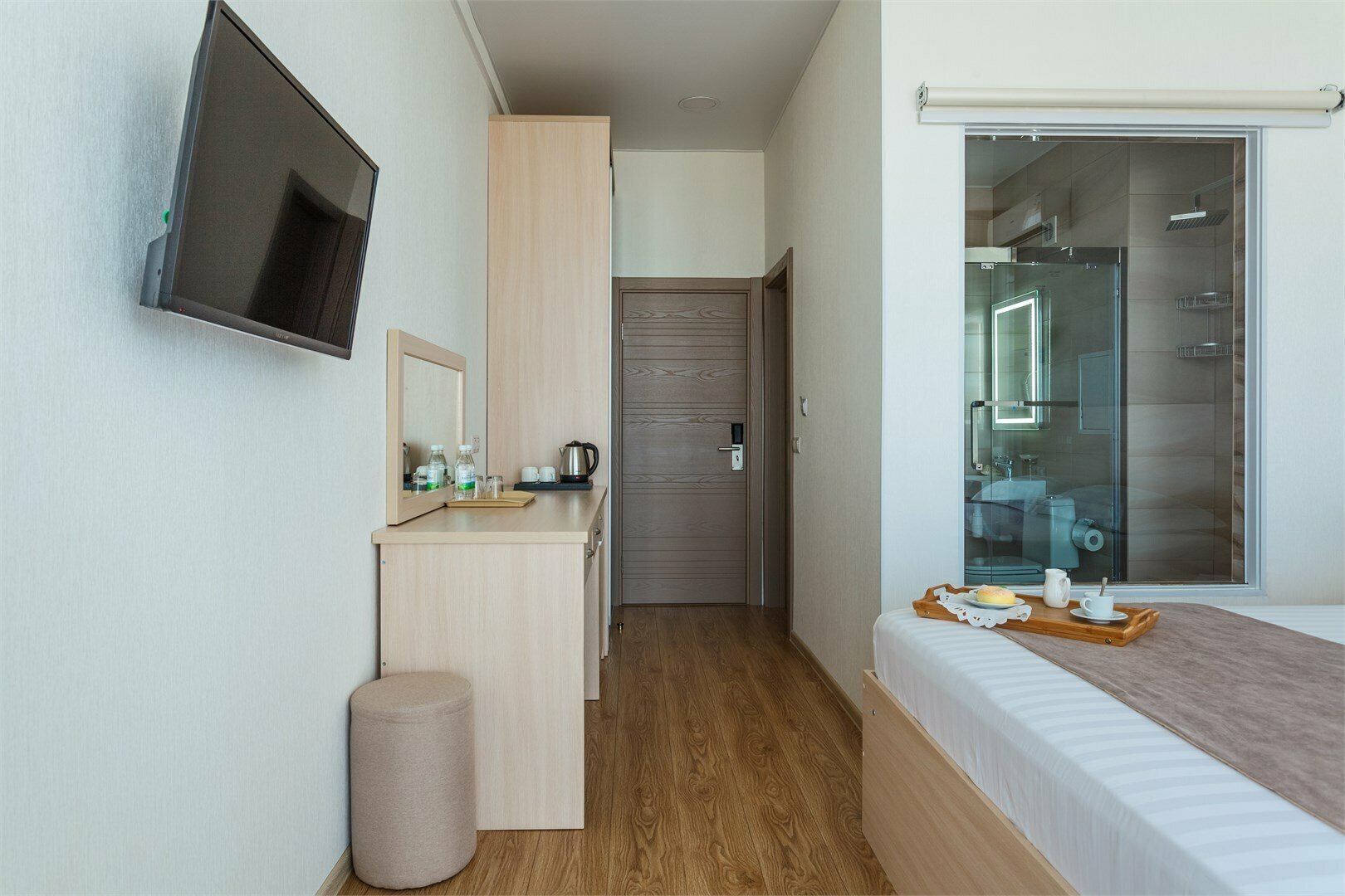 Стандартный двухместный номер с видом на море на высоком этаже