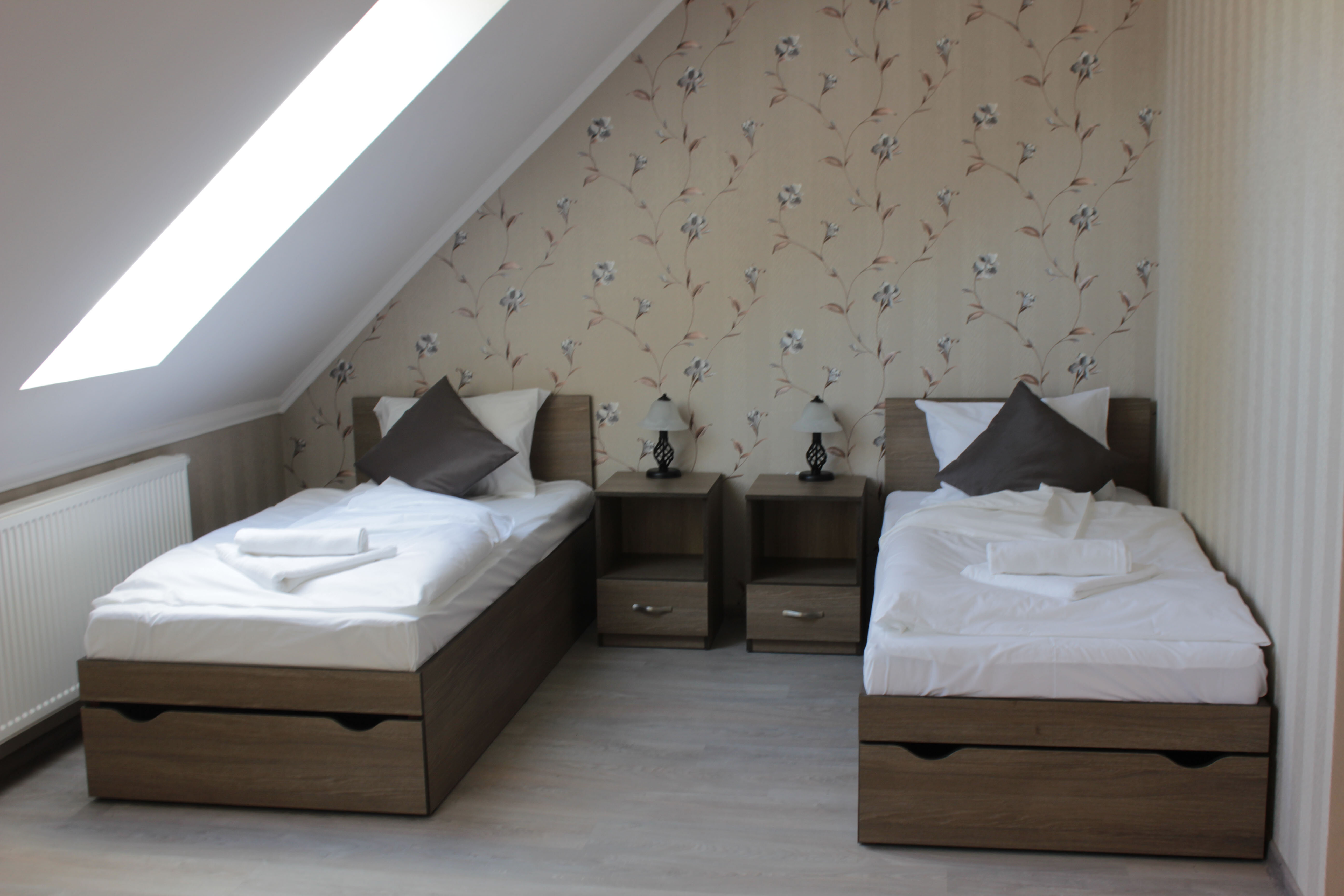 Бюджетный двухместный номер с 2 отдельными кроватями