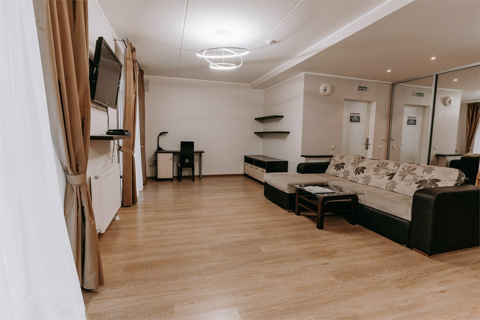 Апартаменты двухкомнатные