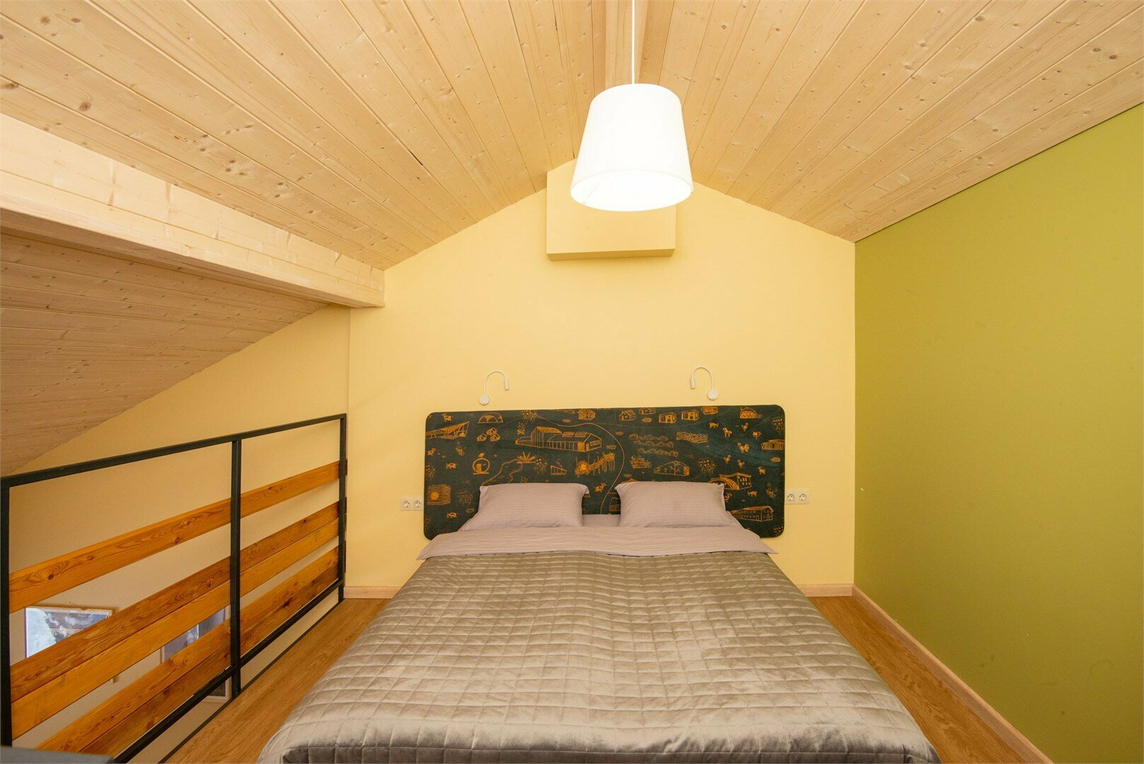 Стандартный двухэтажный номер с террасой