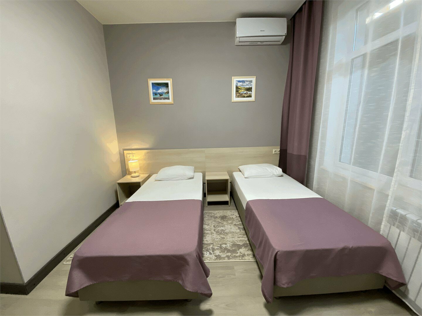 Стандарт с 2 раздельными кроватями  без балкона