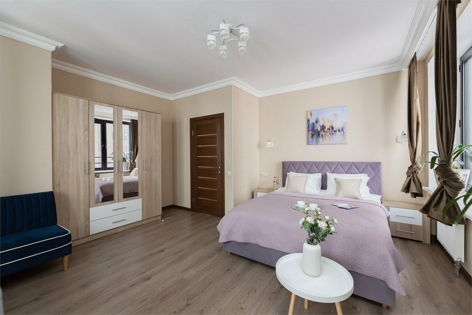 Symphony - 3х комнатные апартаменты в "Савеловский Сити" (75 кв.м., до 6 гостей)