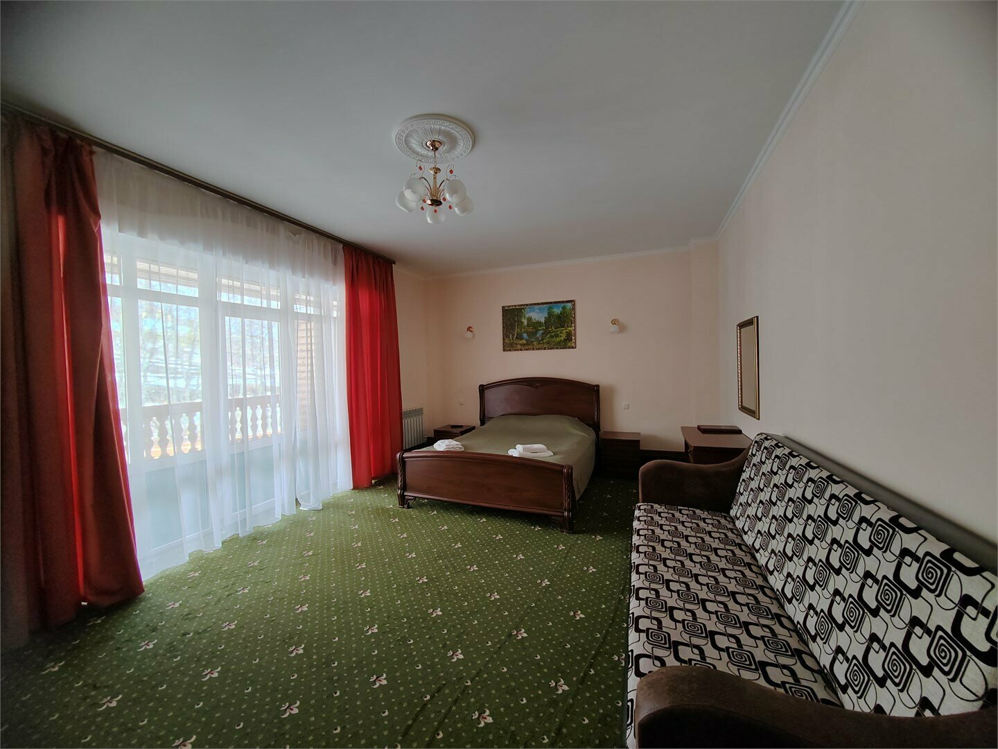 ВИЛЛА с сауной (вид на лес, мангал)