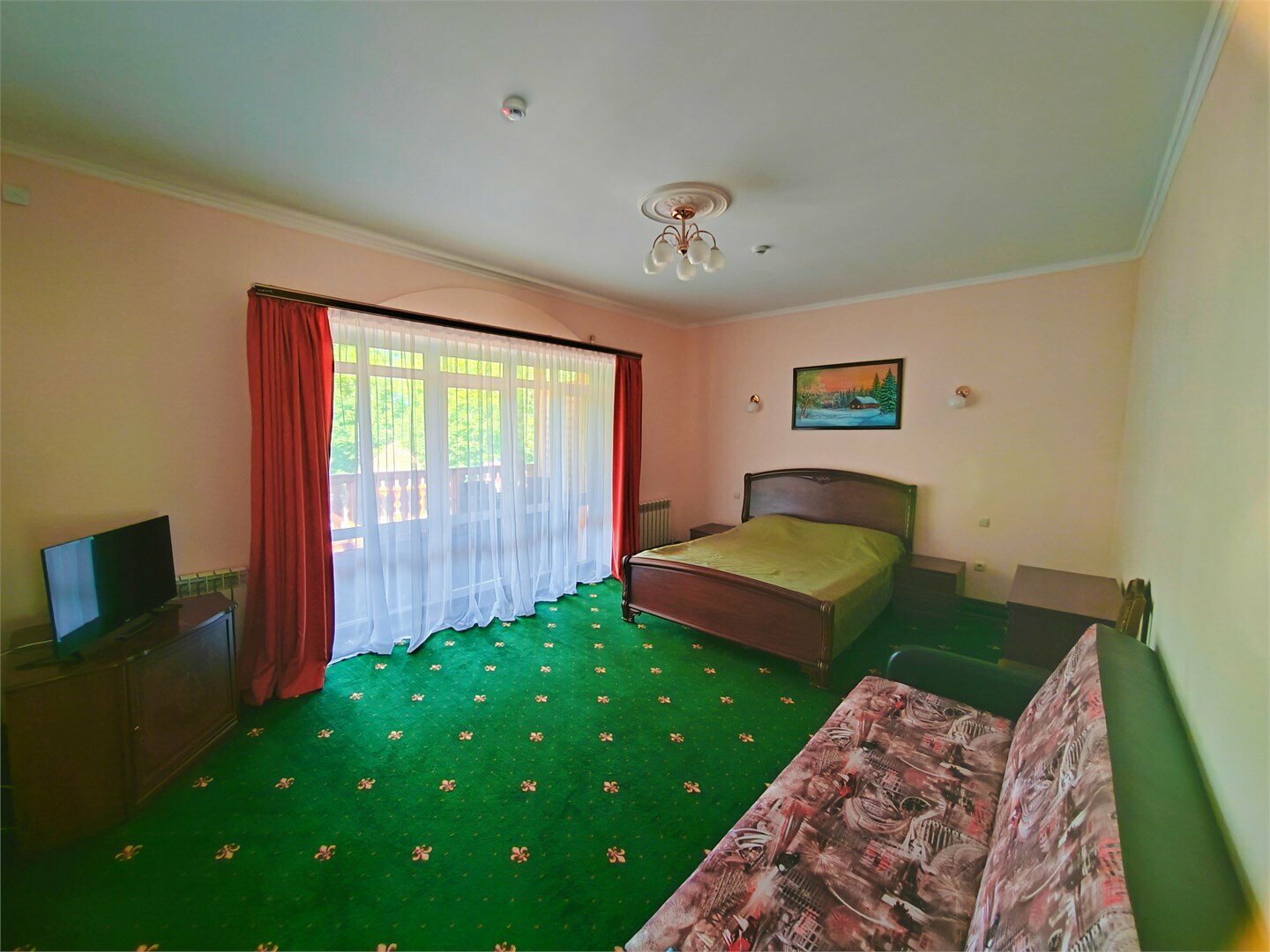 ВИЛЛА с сауной (вид на лес, мангал)