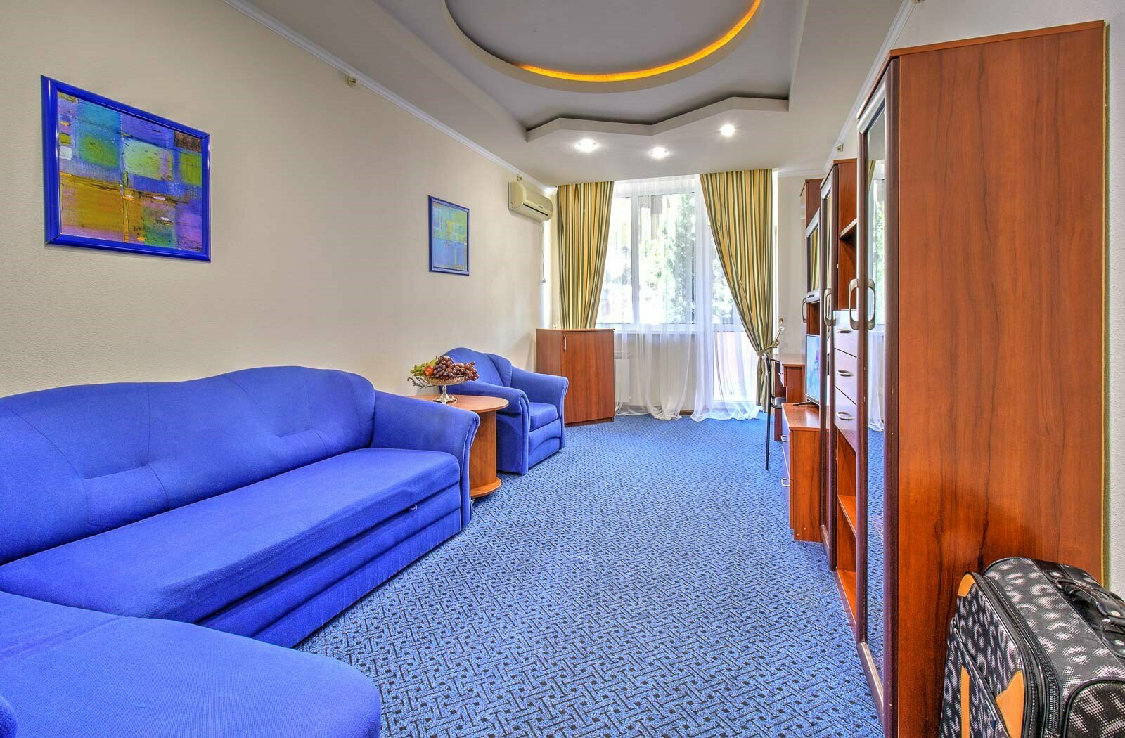 Люкс А двухкомнатный вид на море с балконами