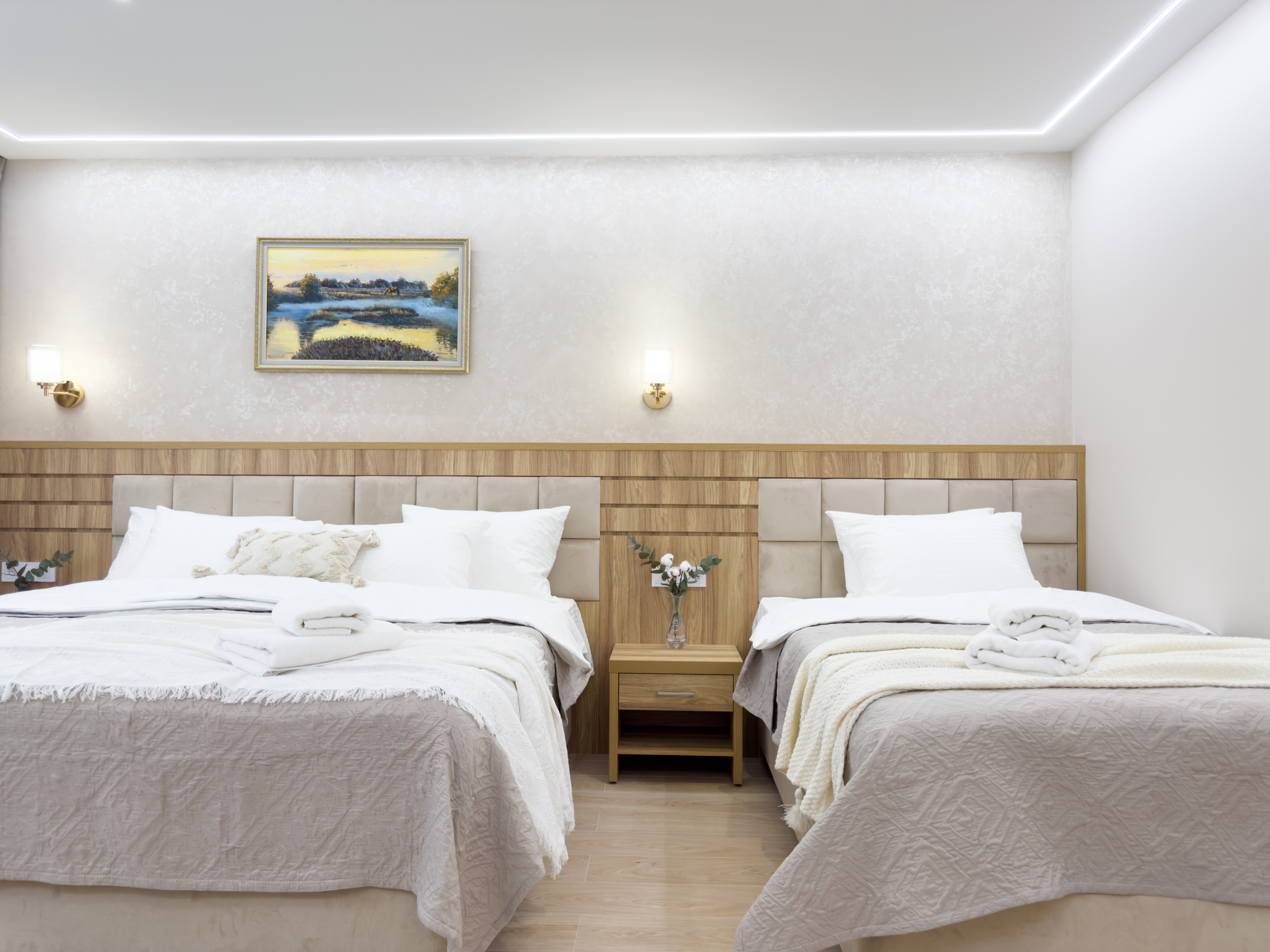 Двухкомнатные семейные апартаменты