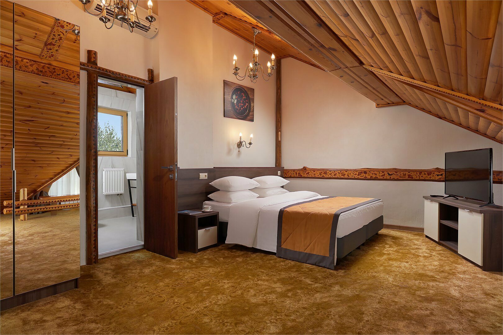 Номер Стандарт с общей кроватью корпус "Усадьба"