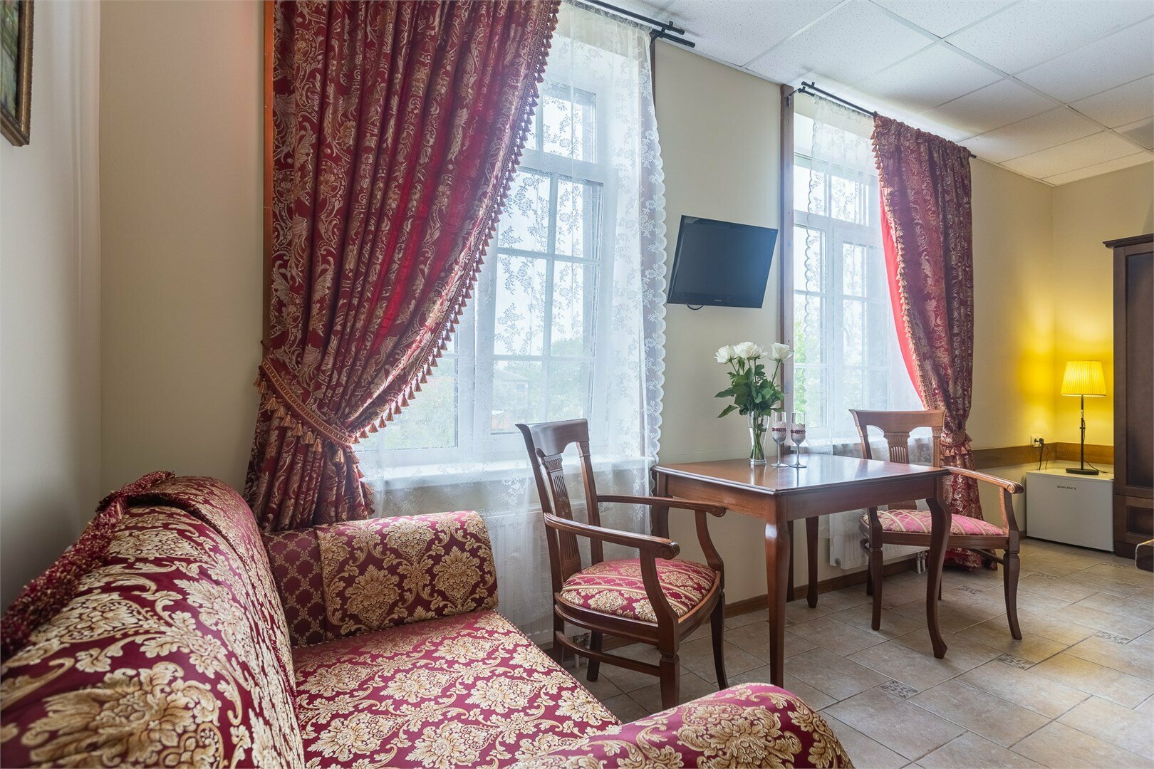 Двухместный номер с 2 отдельными кроватями и ванной