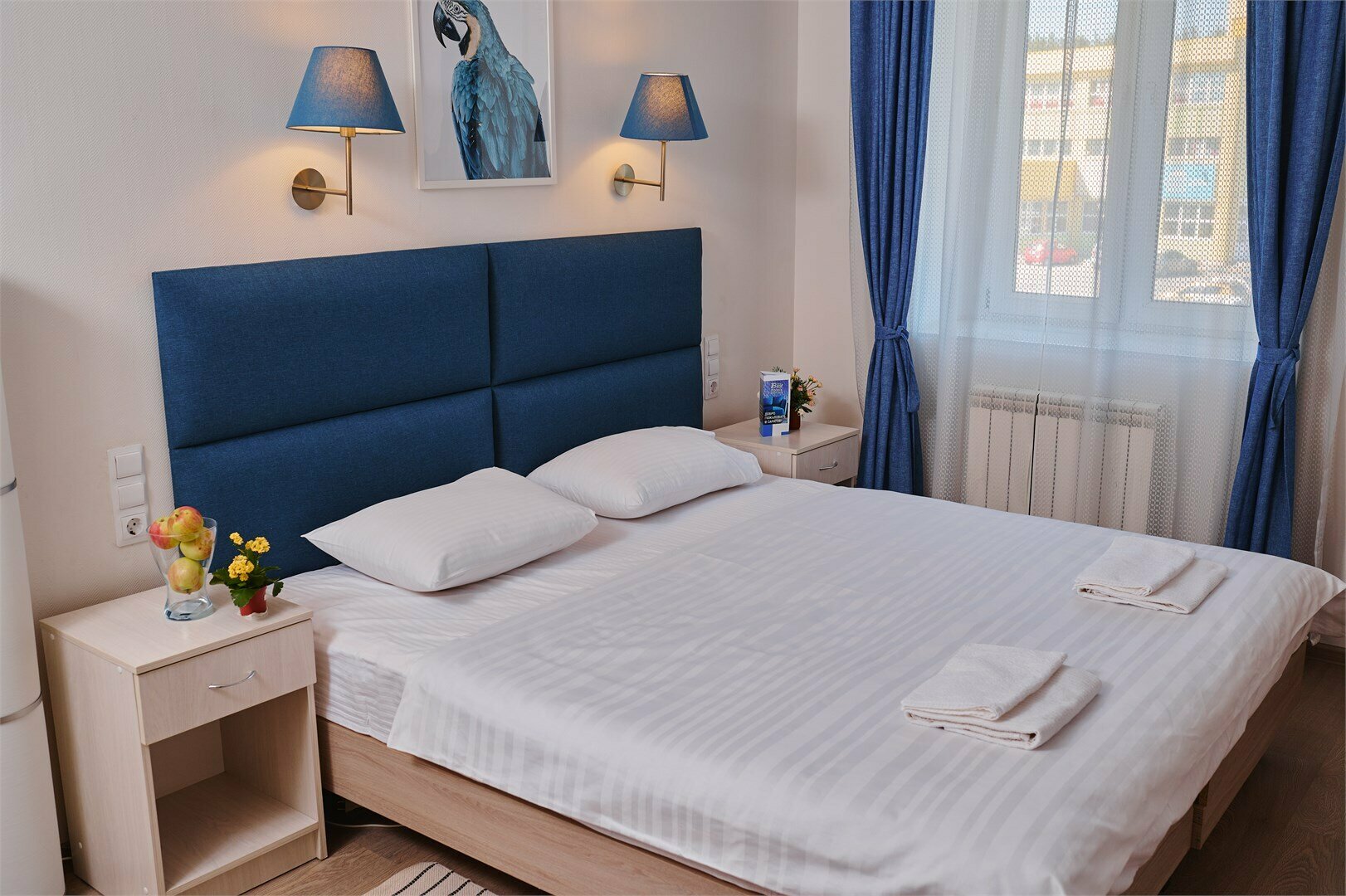 Де-Люкс с кроватью размера "king-size" или двумя односпальными