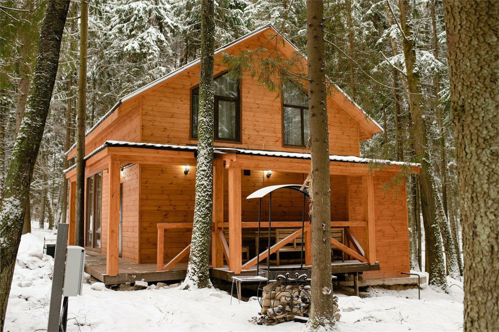 Эко-дом в лесу 5а