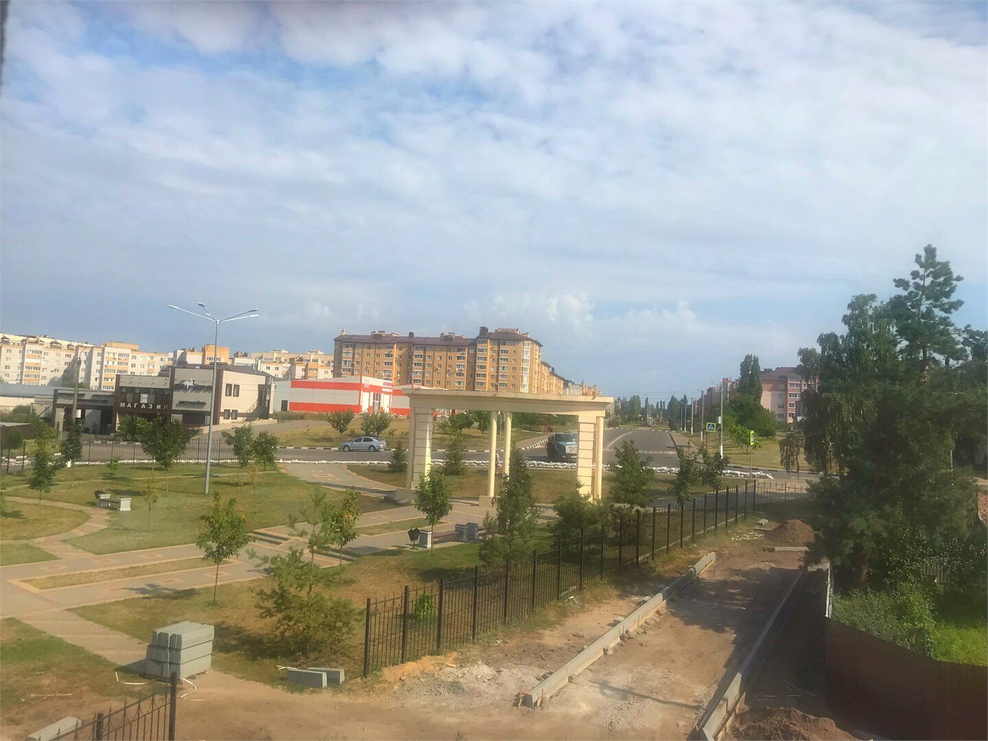 Стандарт с одной двуспальной кроватью и видом на город