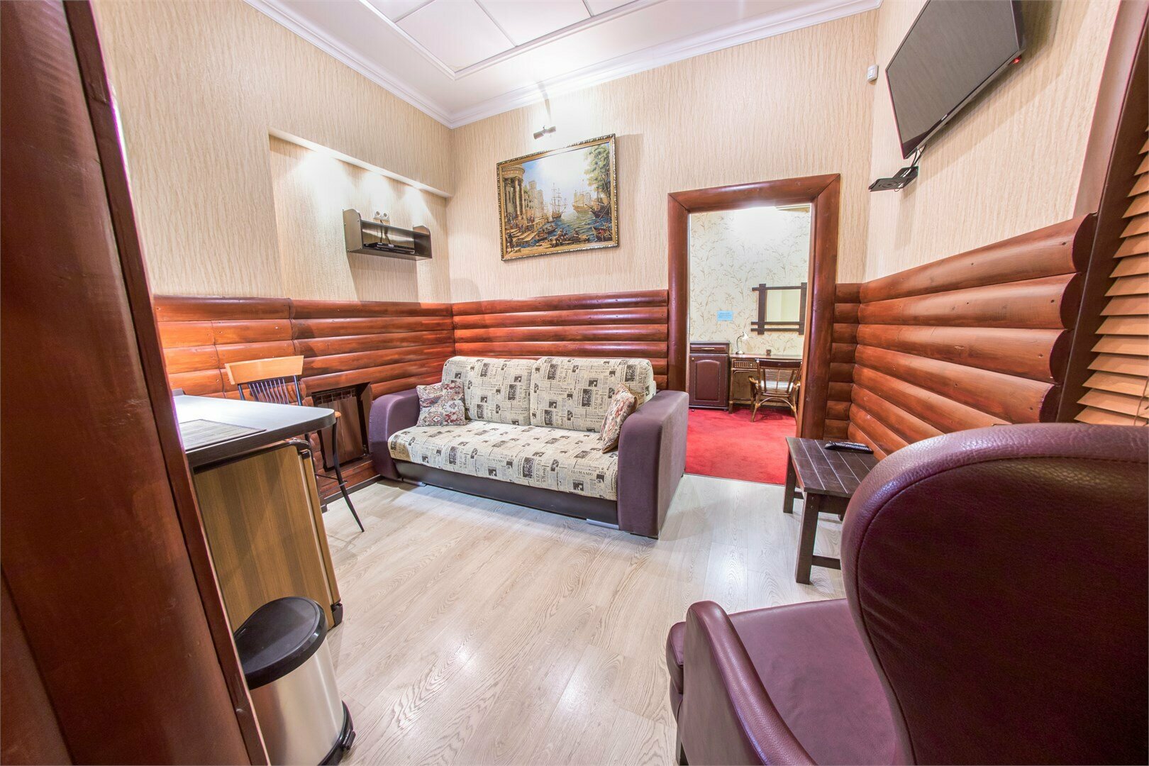 Двухкомнатный четырехместный семейный люкс