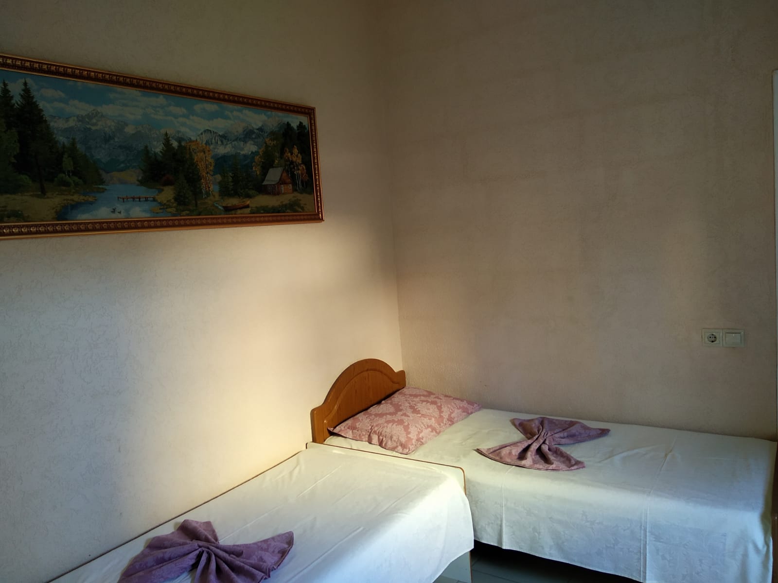 Семейный номер с душем