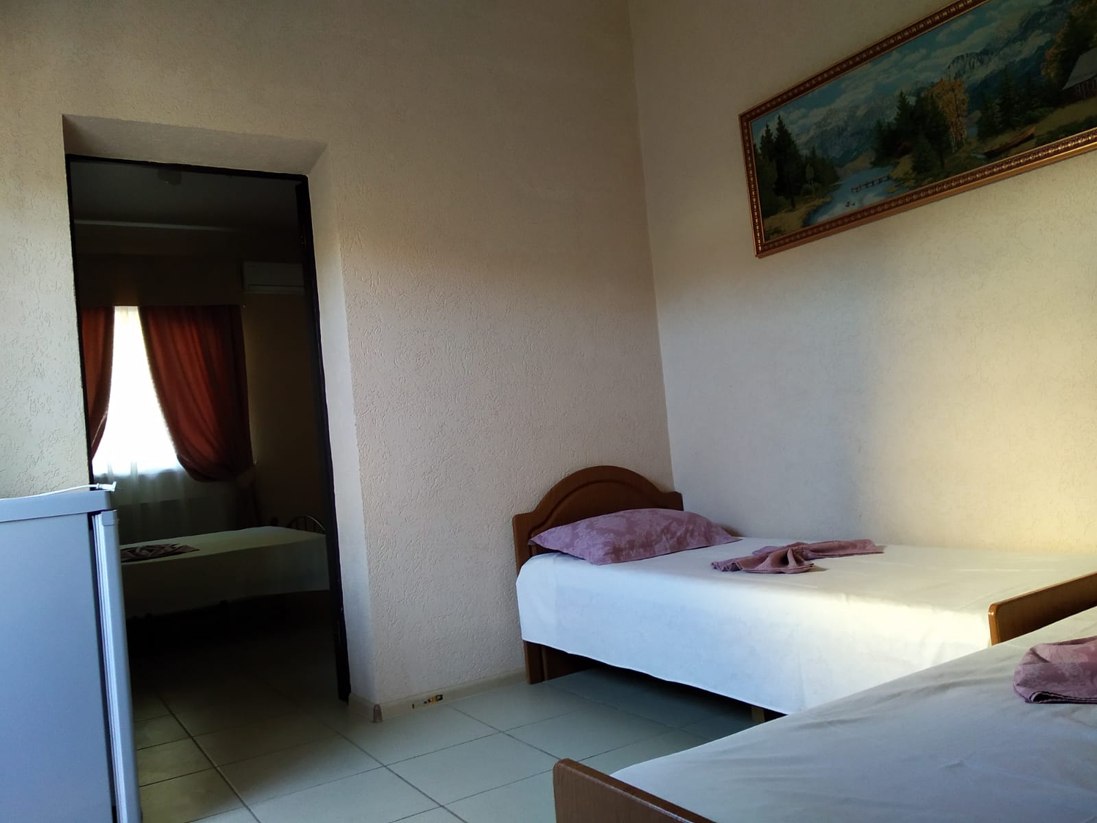 Семейный номер с душем