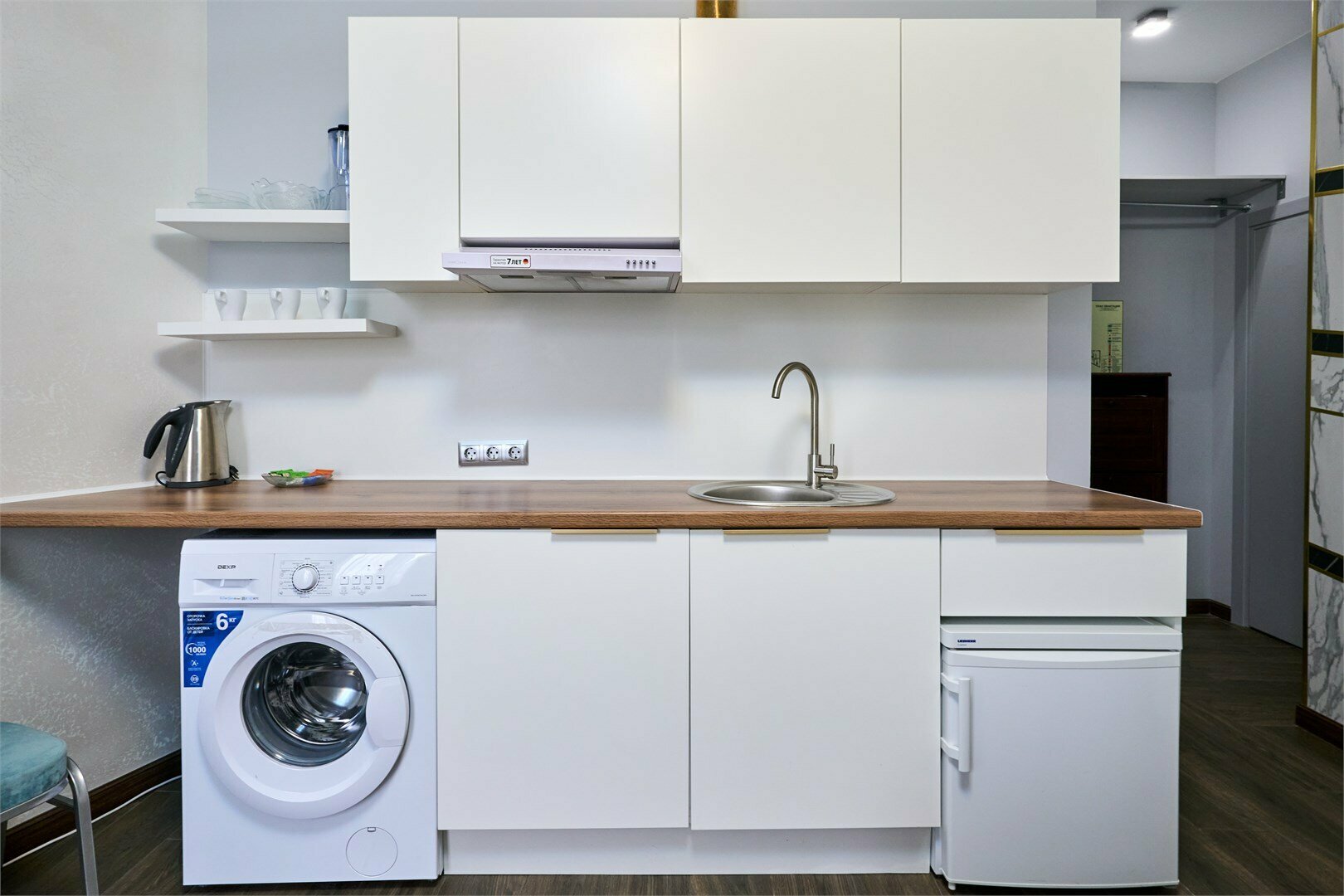 Студия с мини-кухней 2-х местная с дополнительным местом