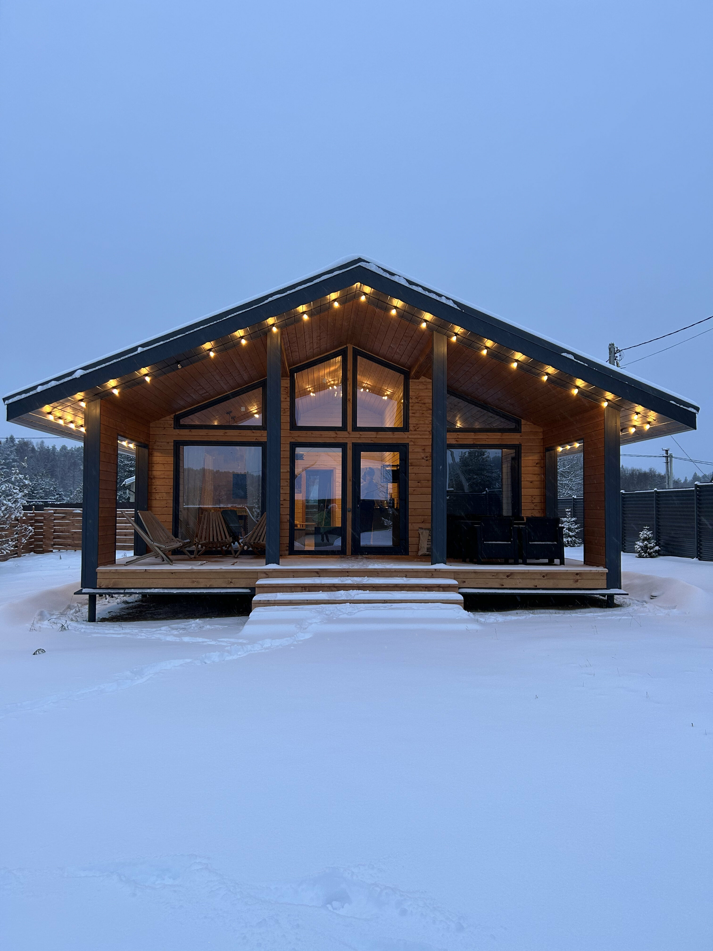 Шале с 3 спальнями