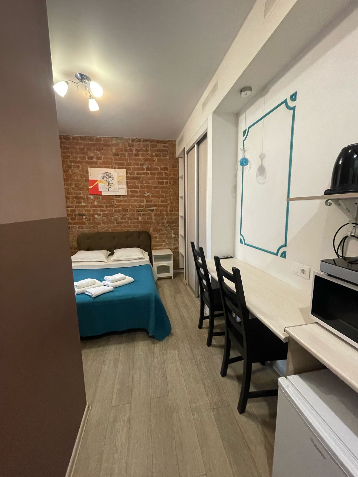 Большой двухместный номер с 1 кроватью