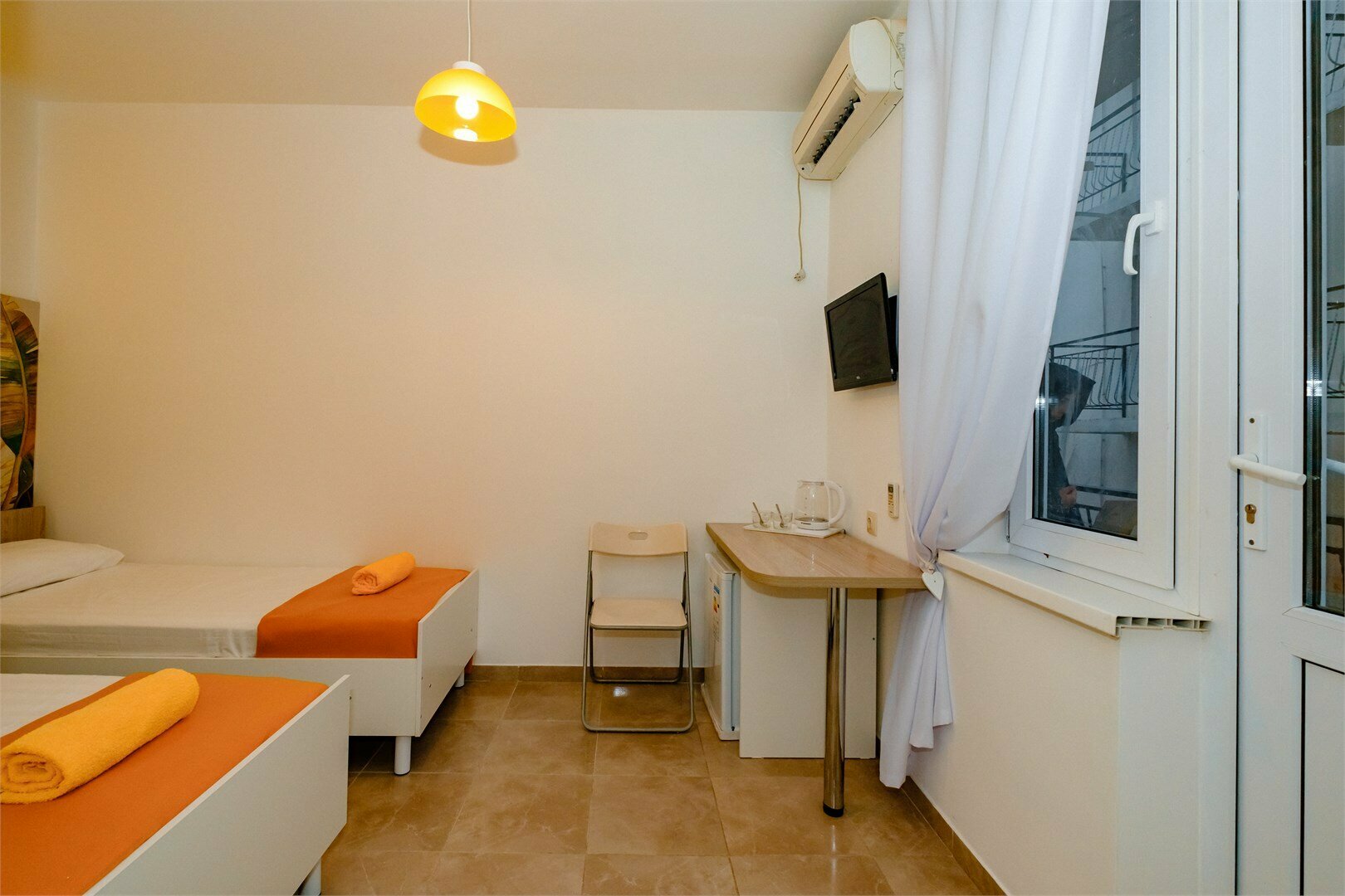 2-х местный номер с  раздельными кроватями без балкона