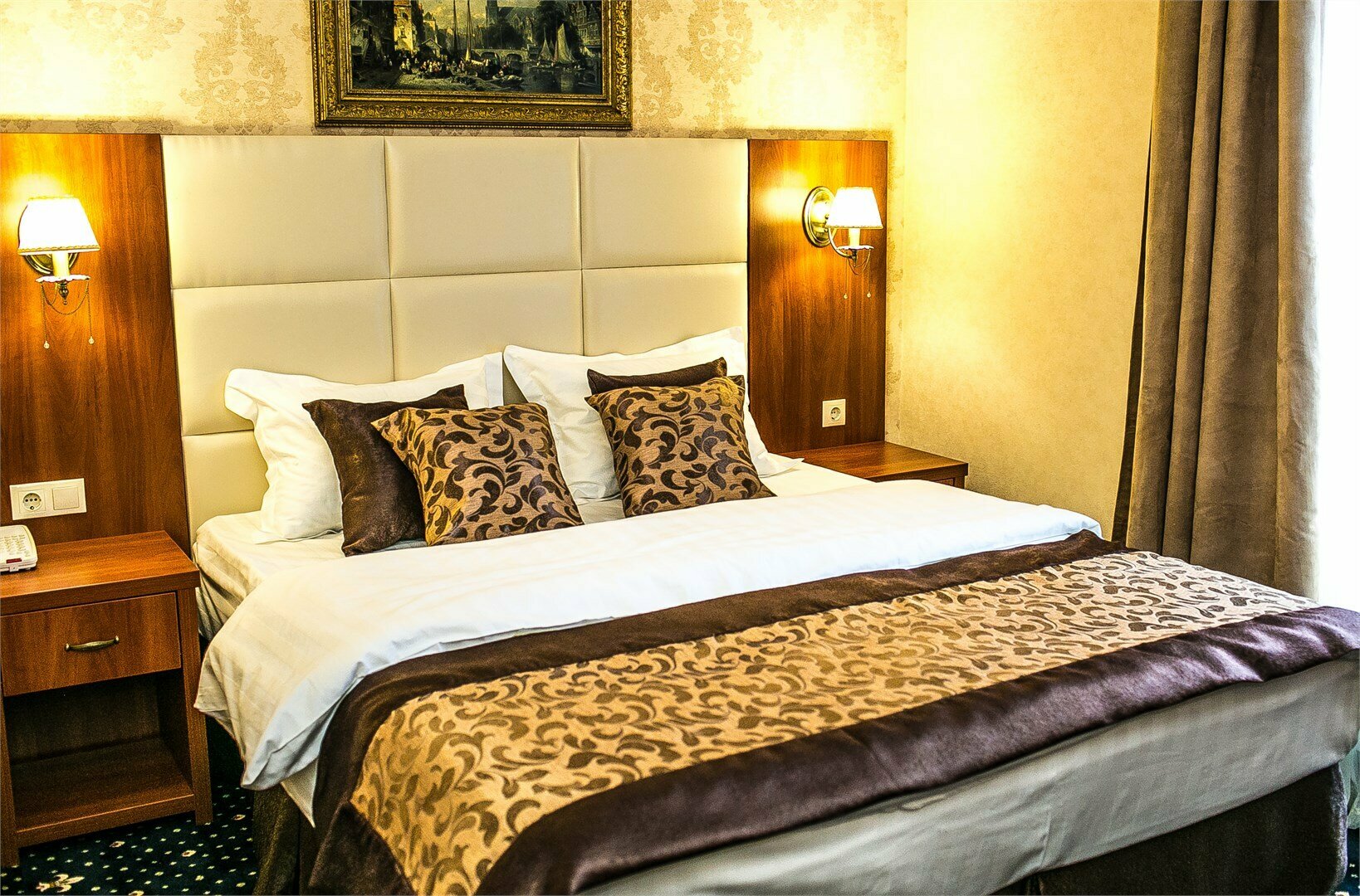 Стандартный двухместный номер с 1 кроватью или 2 отдельными кроватями, вид на сад