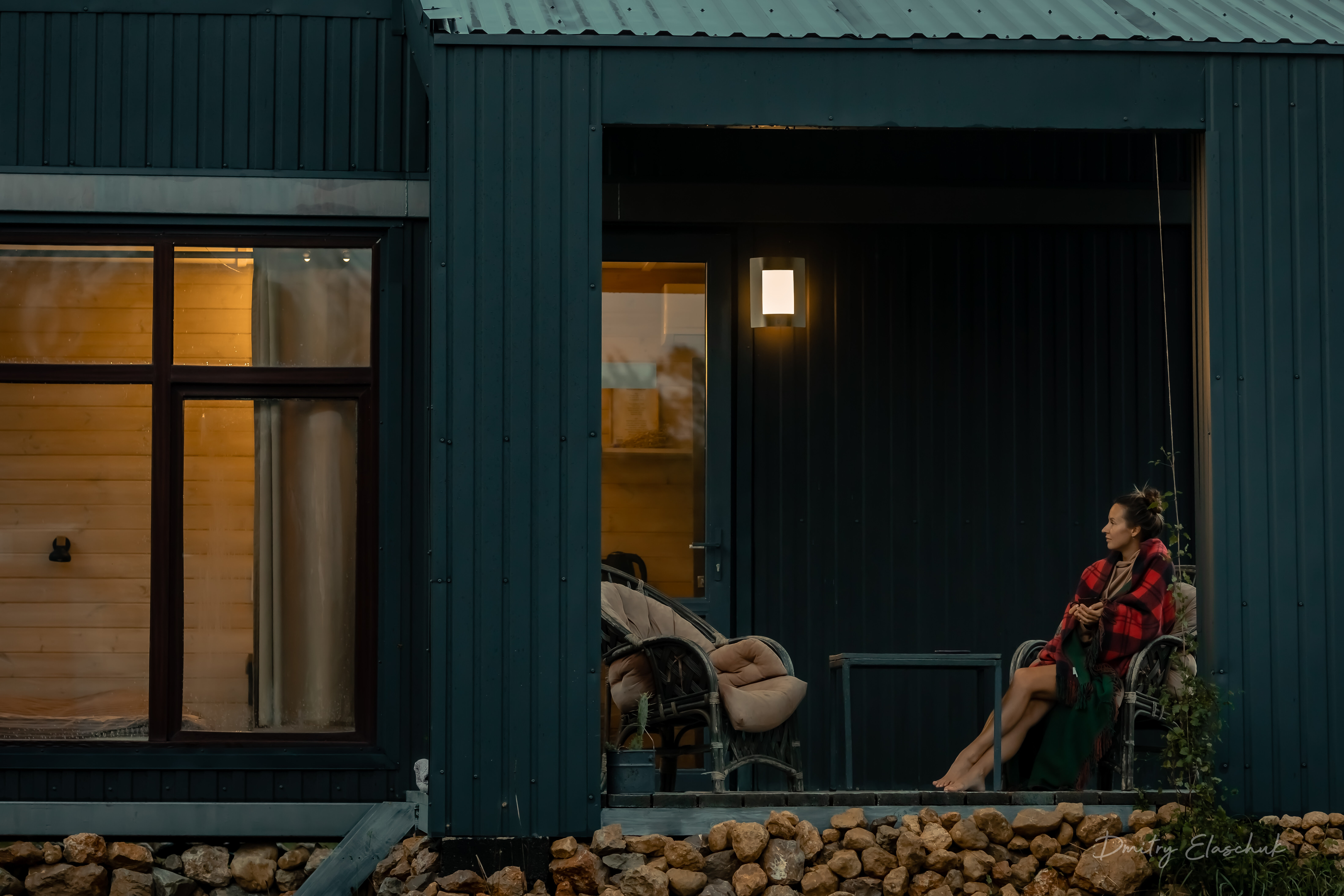 Коттедж с видом на лес