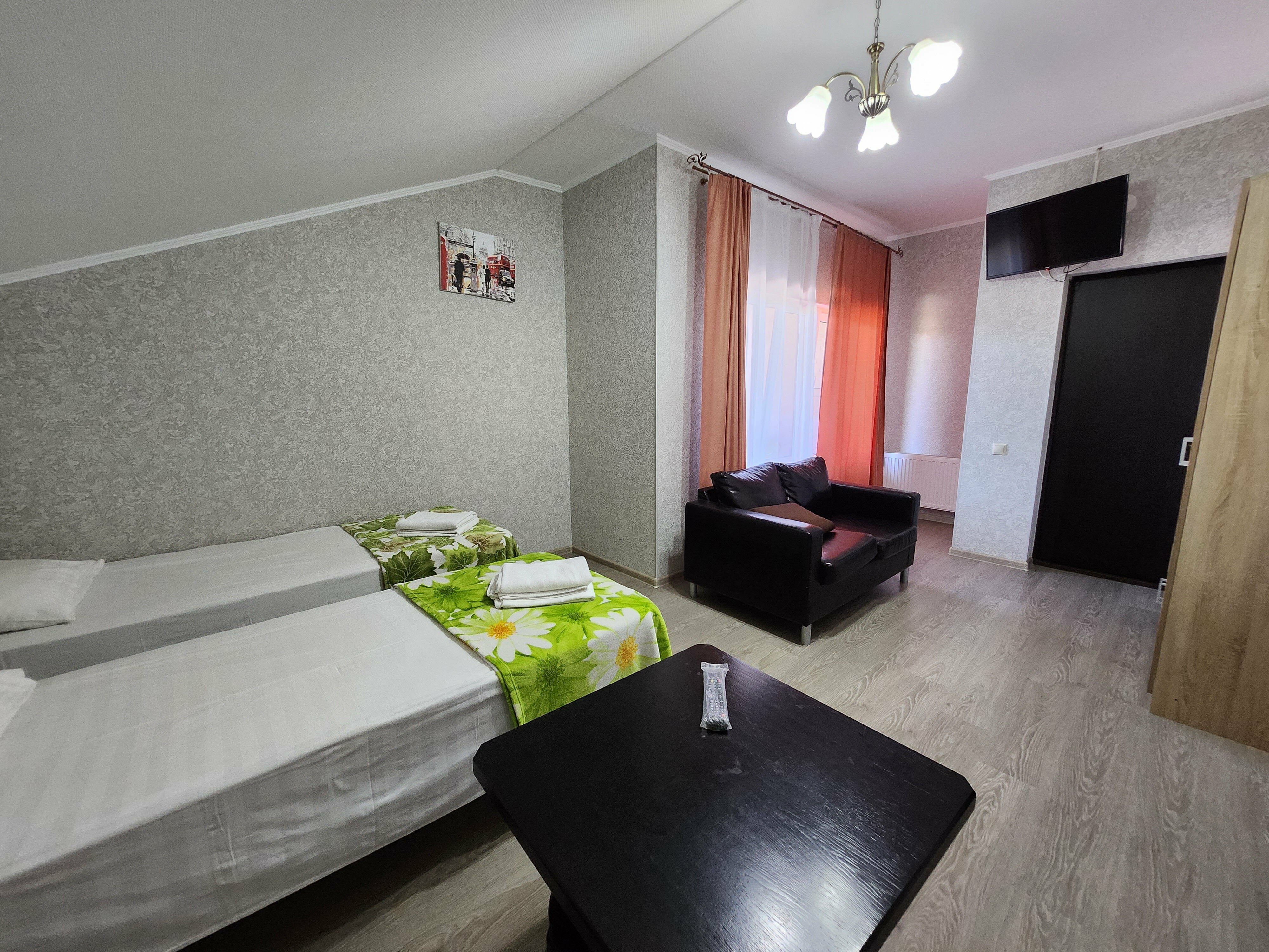 Семейный номер с террасой