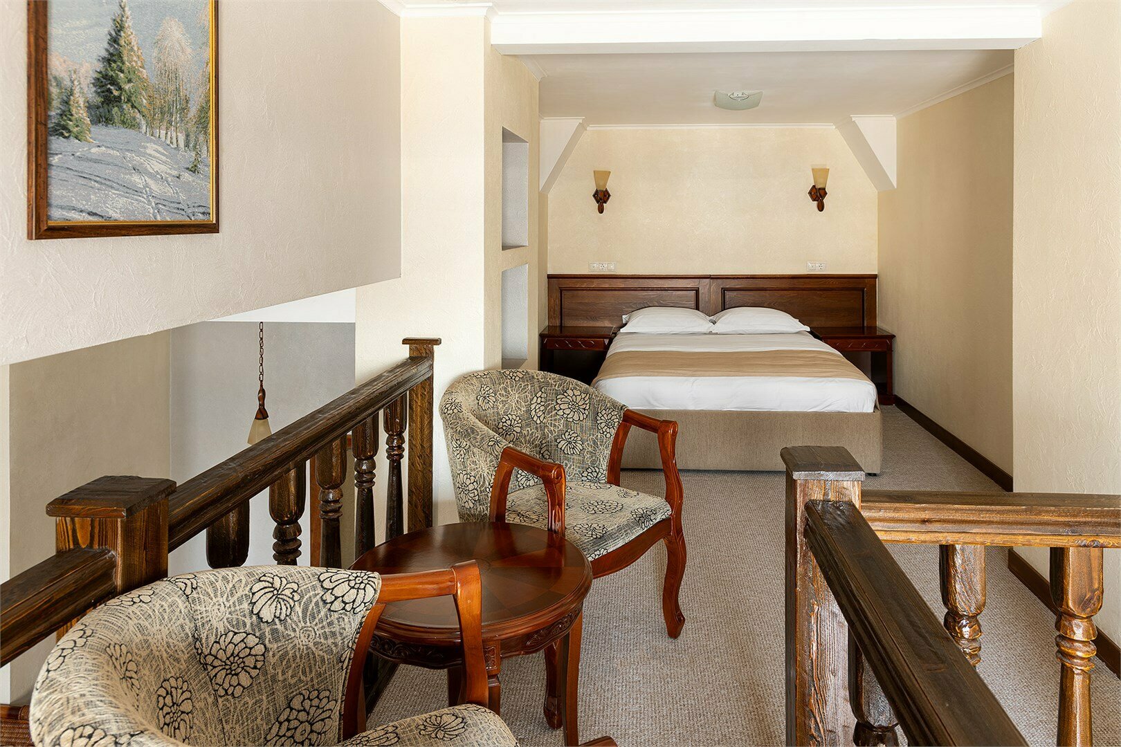 Двухуровневый люкс