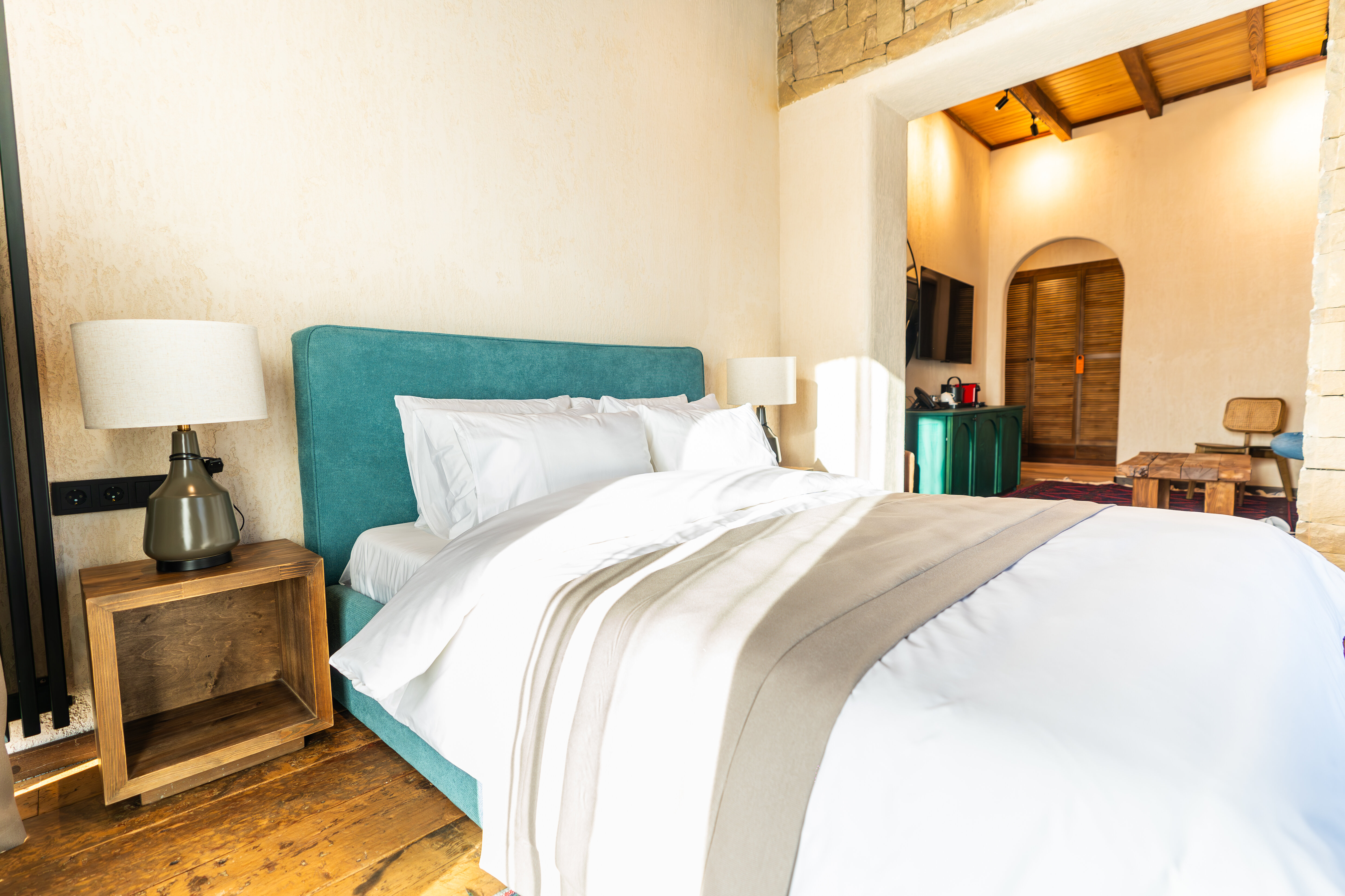 Улучшенный двухместный номер Делюкс с 1 кроватью или 2 отдельными кроватями