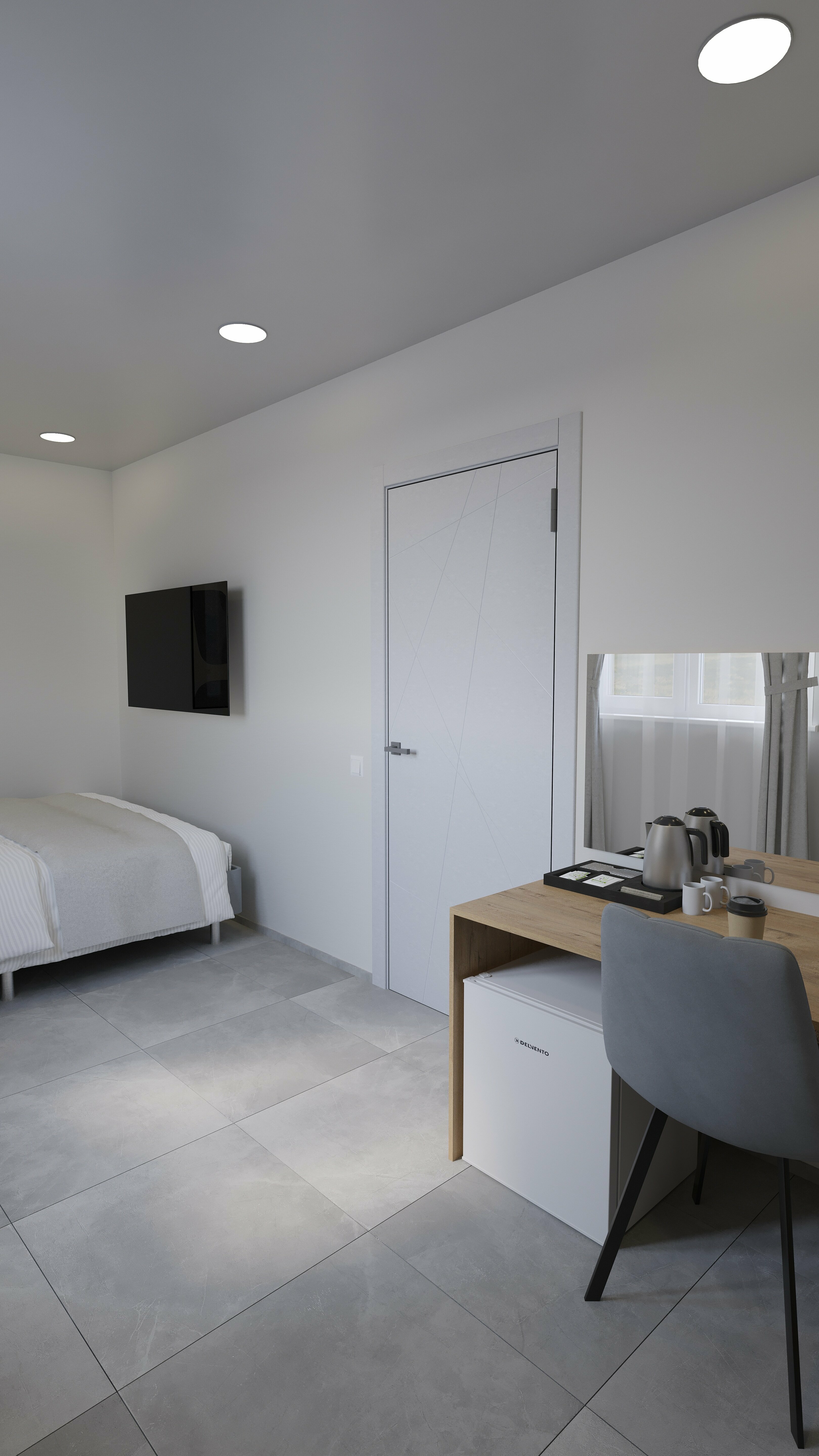 Стандартный номер с кроватью размера "queen-size"