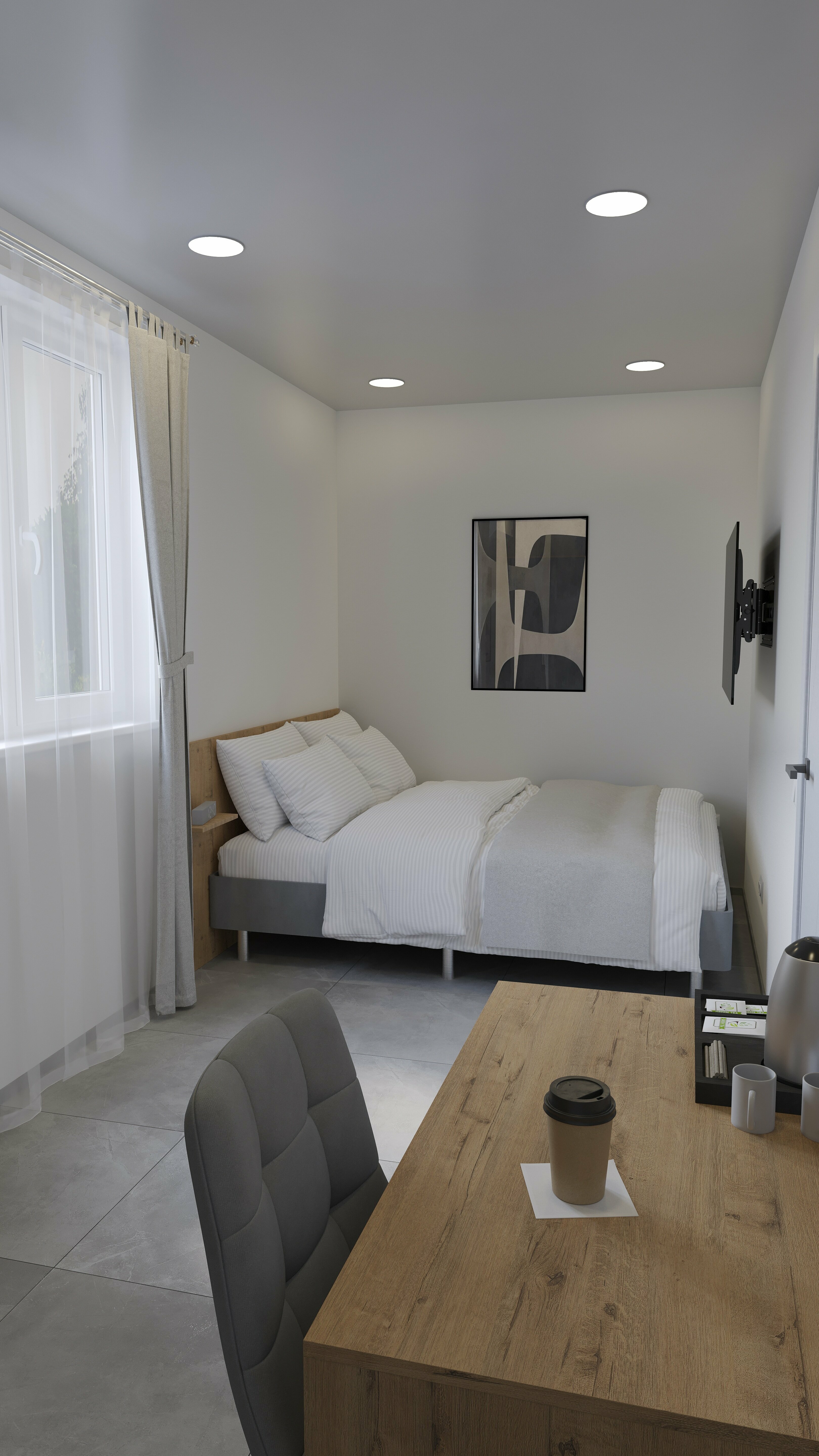 Стандартный номер с кроватью размера "queen-size"