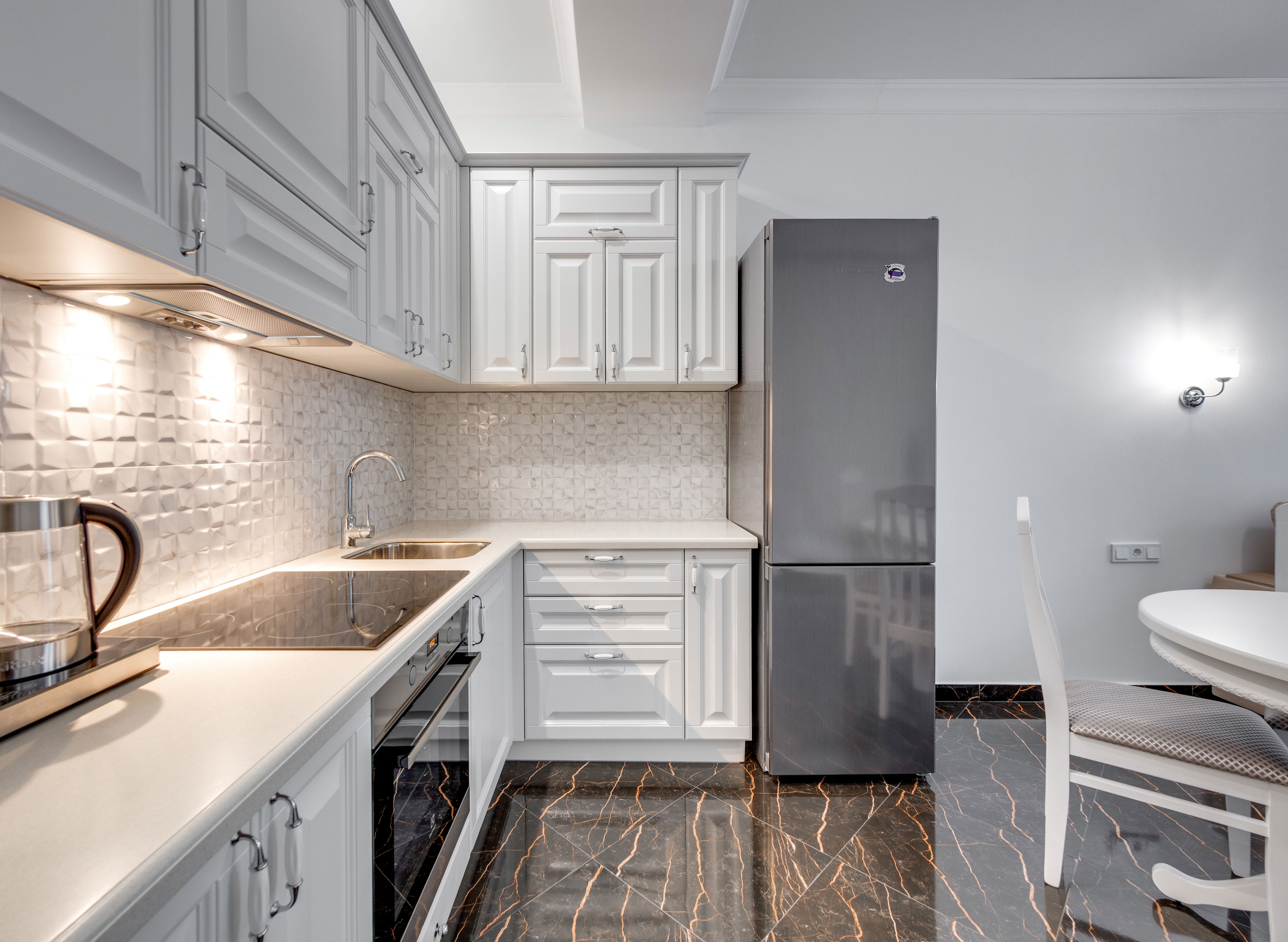 Апартаменты со спальней и кухней