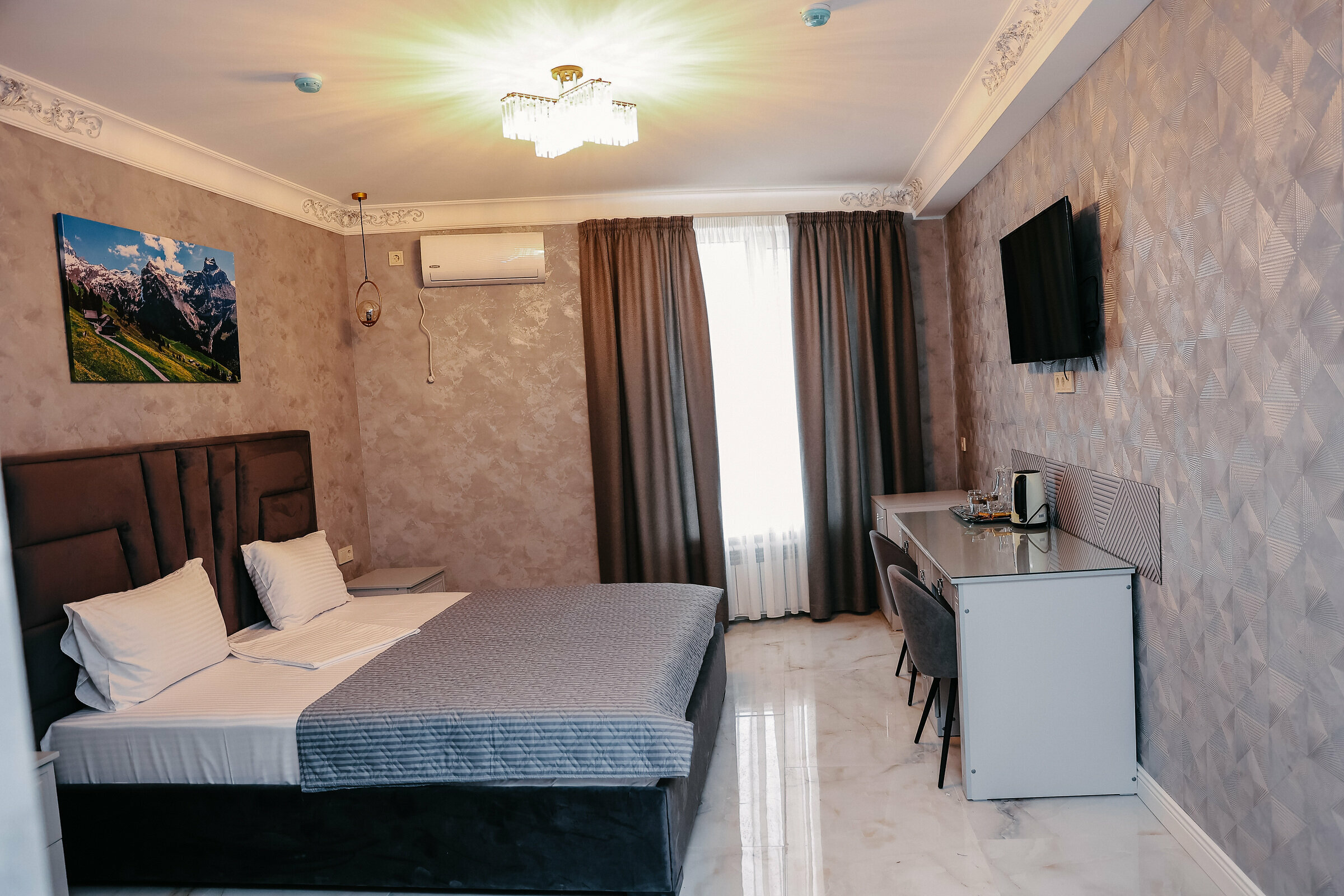 Большой двухместный номер с 1 кроватью