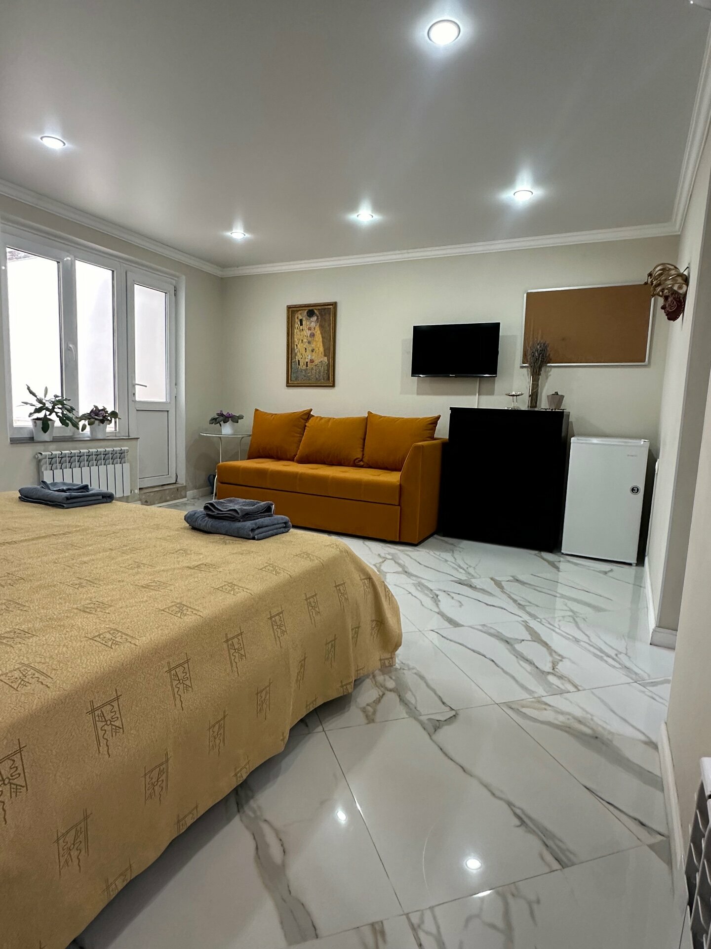 Апартаменты с 1 спальней