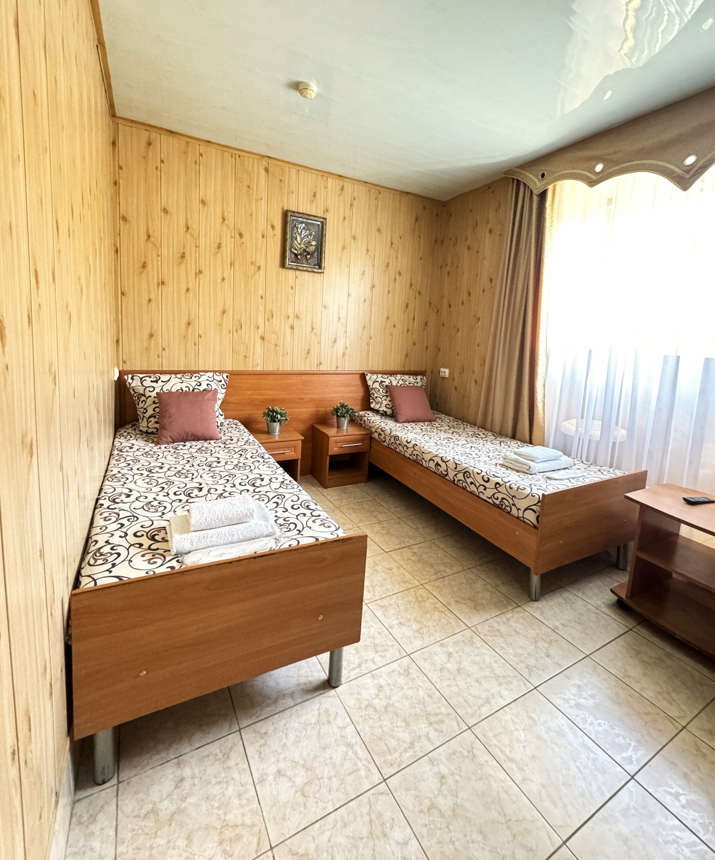Двухместный бюджетный номер с раздельными кроватями (4 этаж)