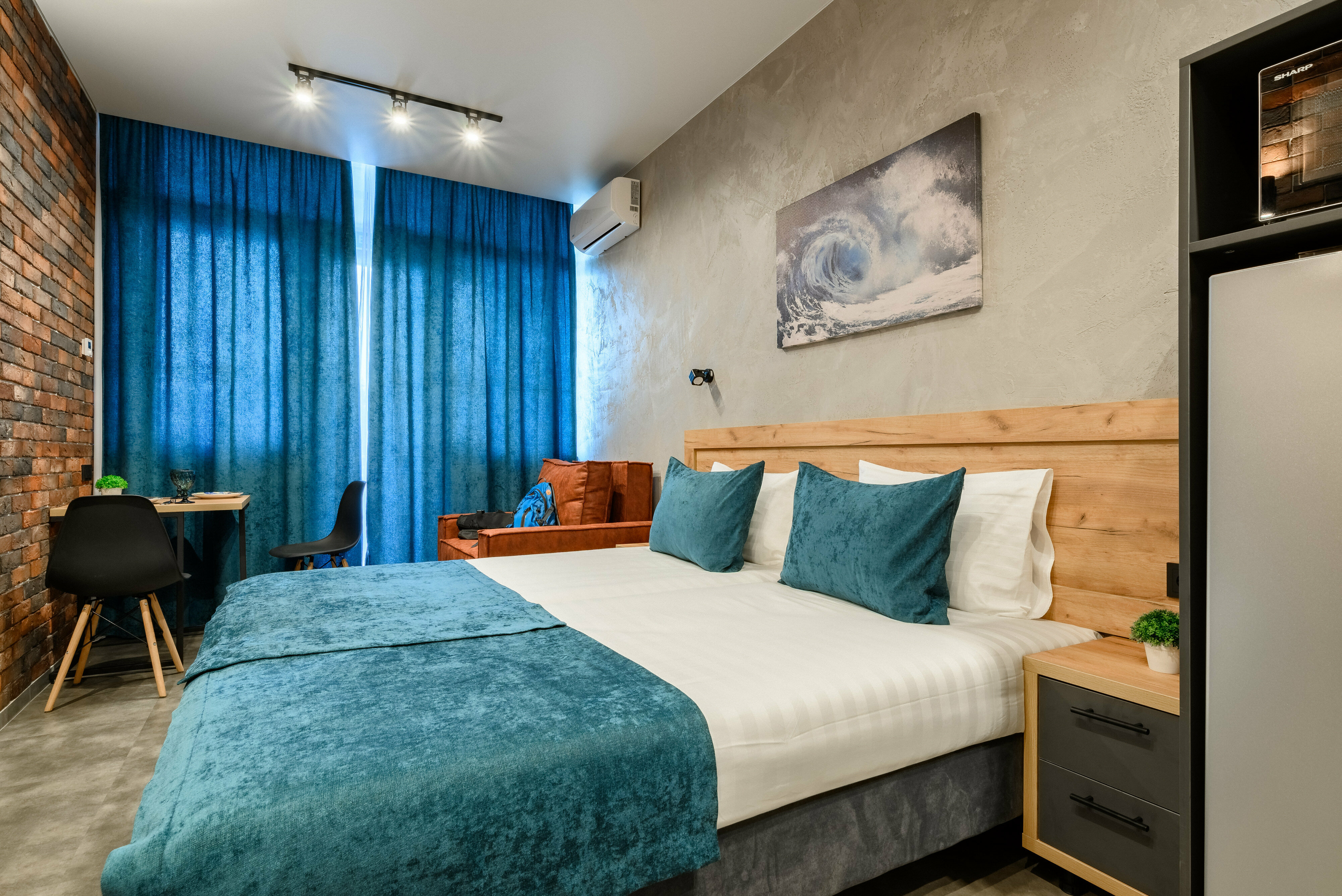 Апартаменты Prestige с 1 двуспальной или 2 односпальными кроватями