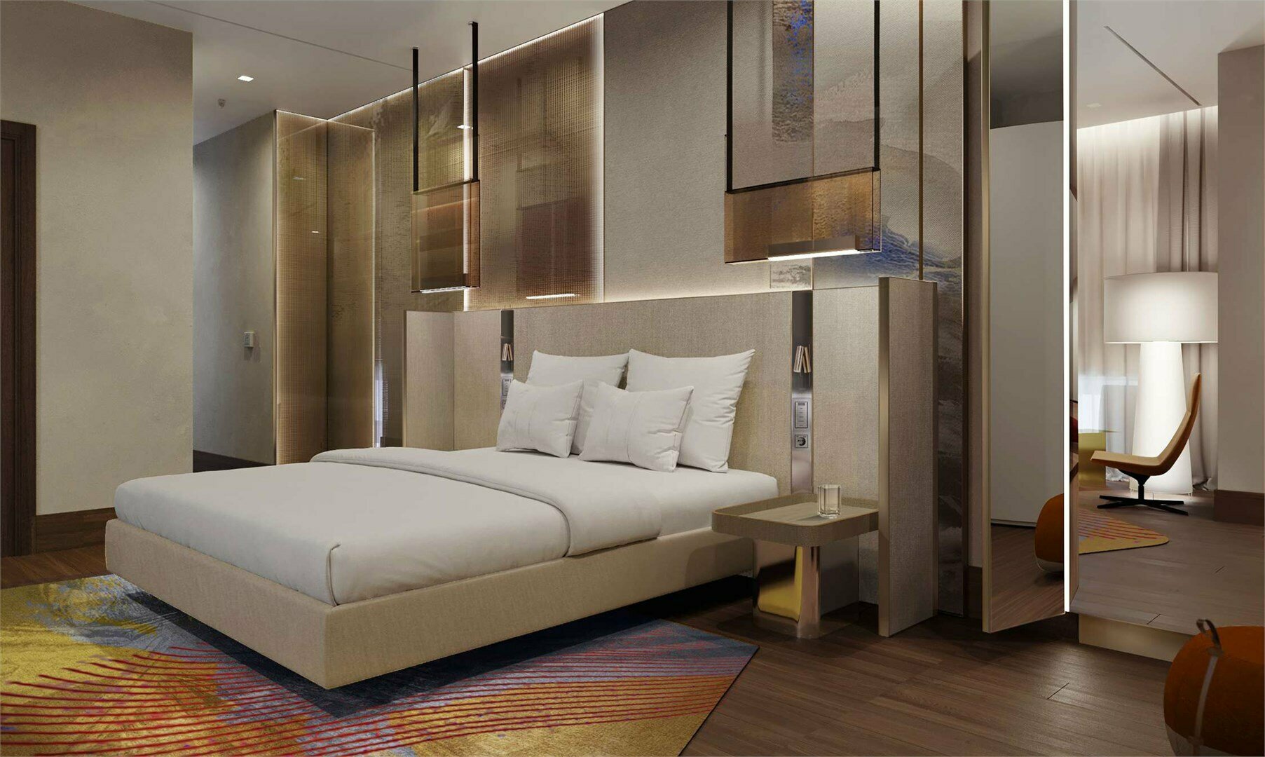 Номер Family Duplex двухуровневый  - с двуспальной кроватью и раскладным диваном