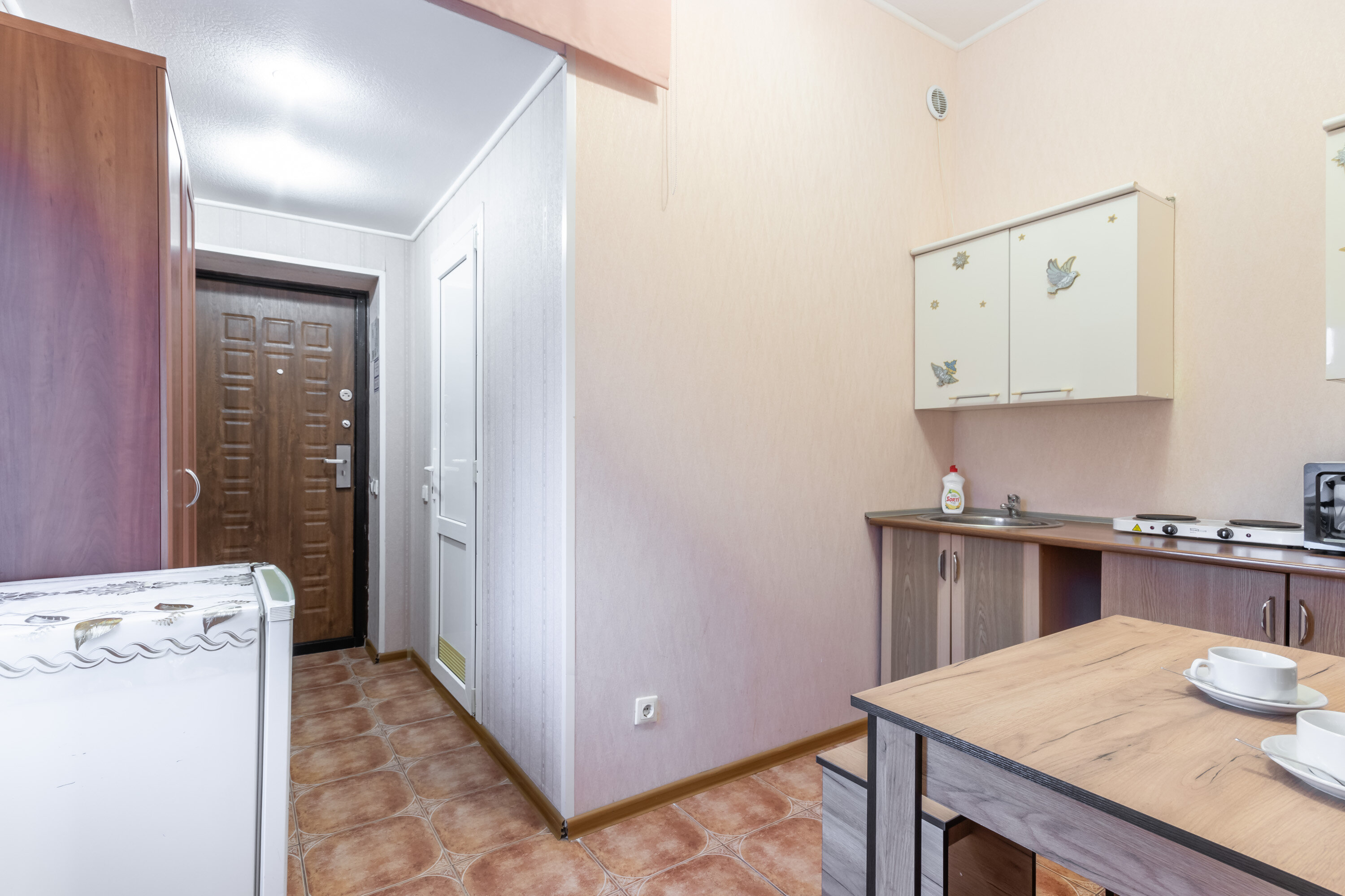 Трехместная студия