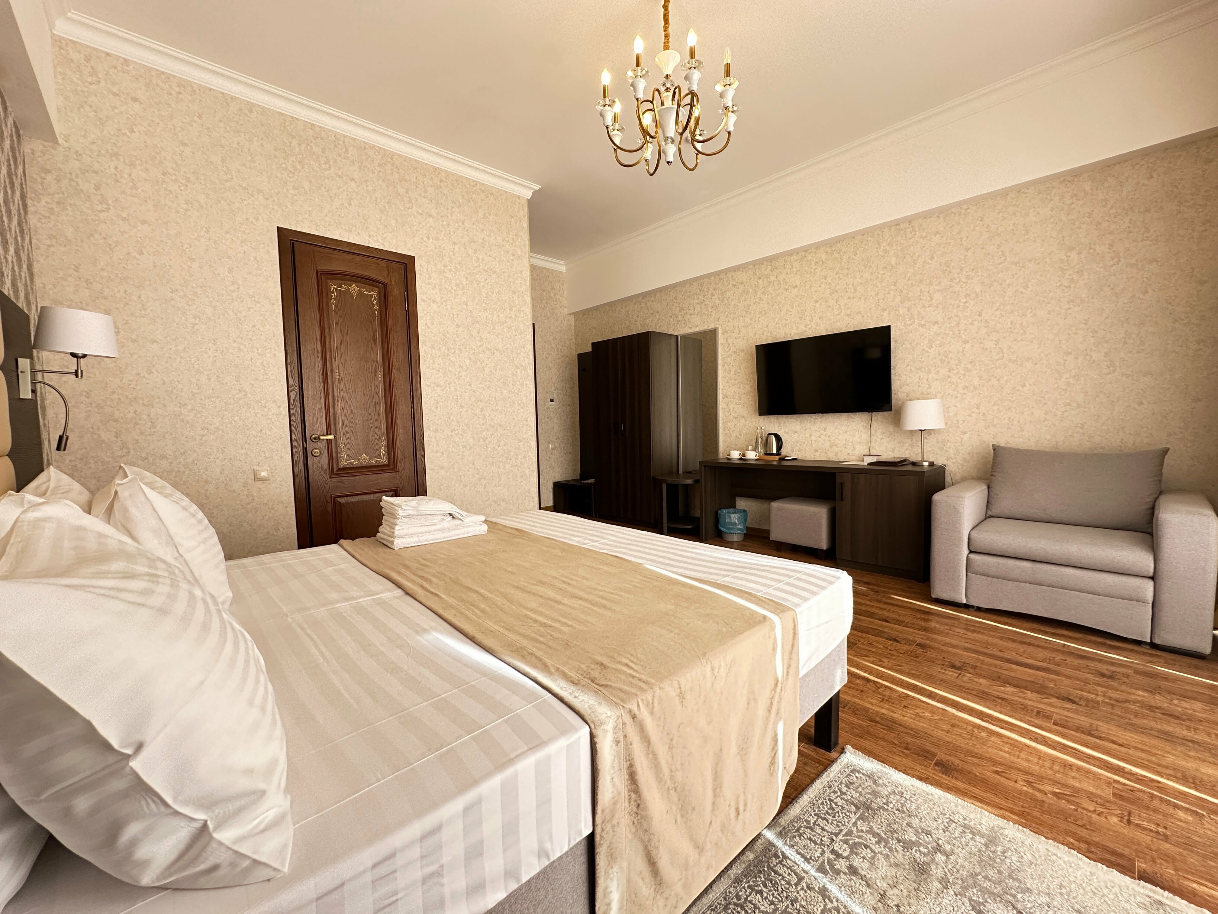 Улучшенный номер с кроватью размера «king-size» или 2 отдельными кроватями