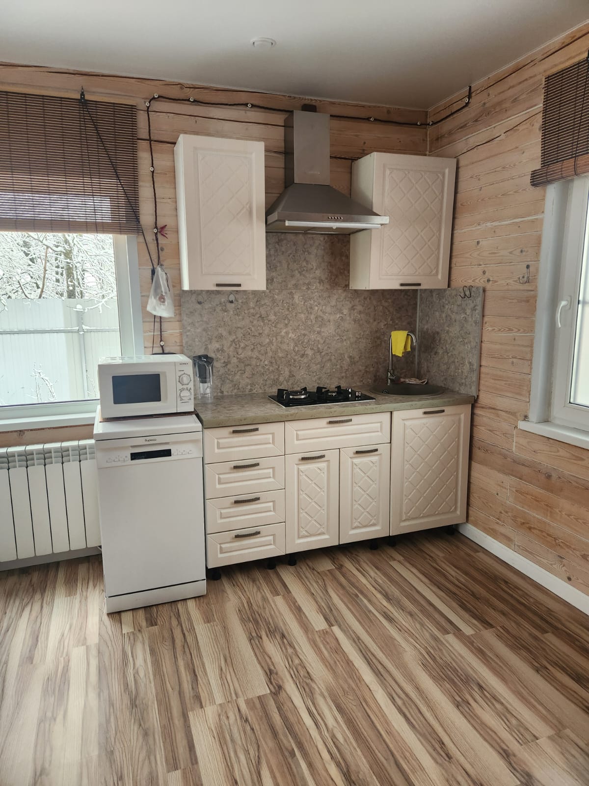 Дом с кухней - гостиной (3 спальни)