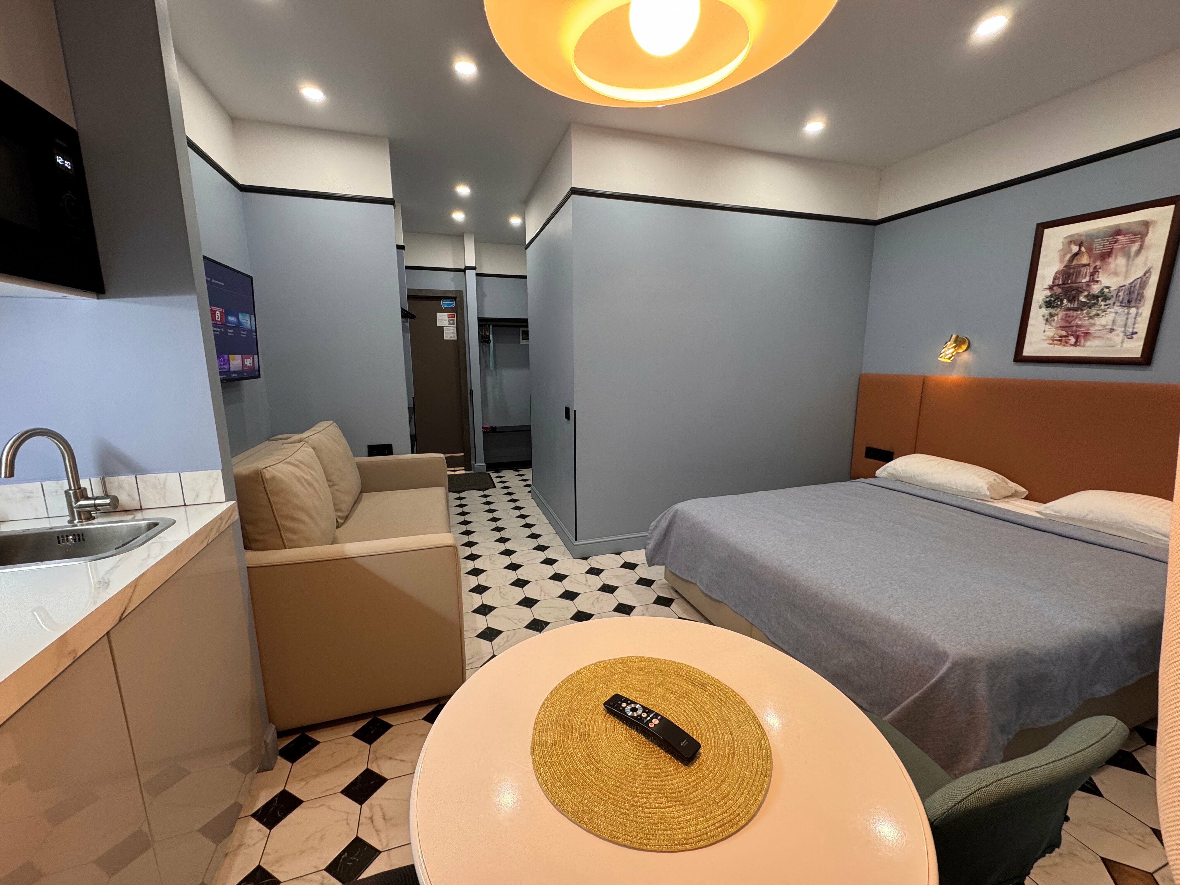 Апартаменты с 1 спальней